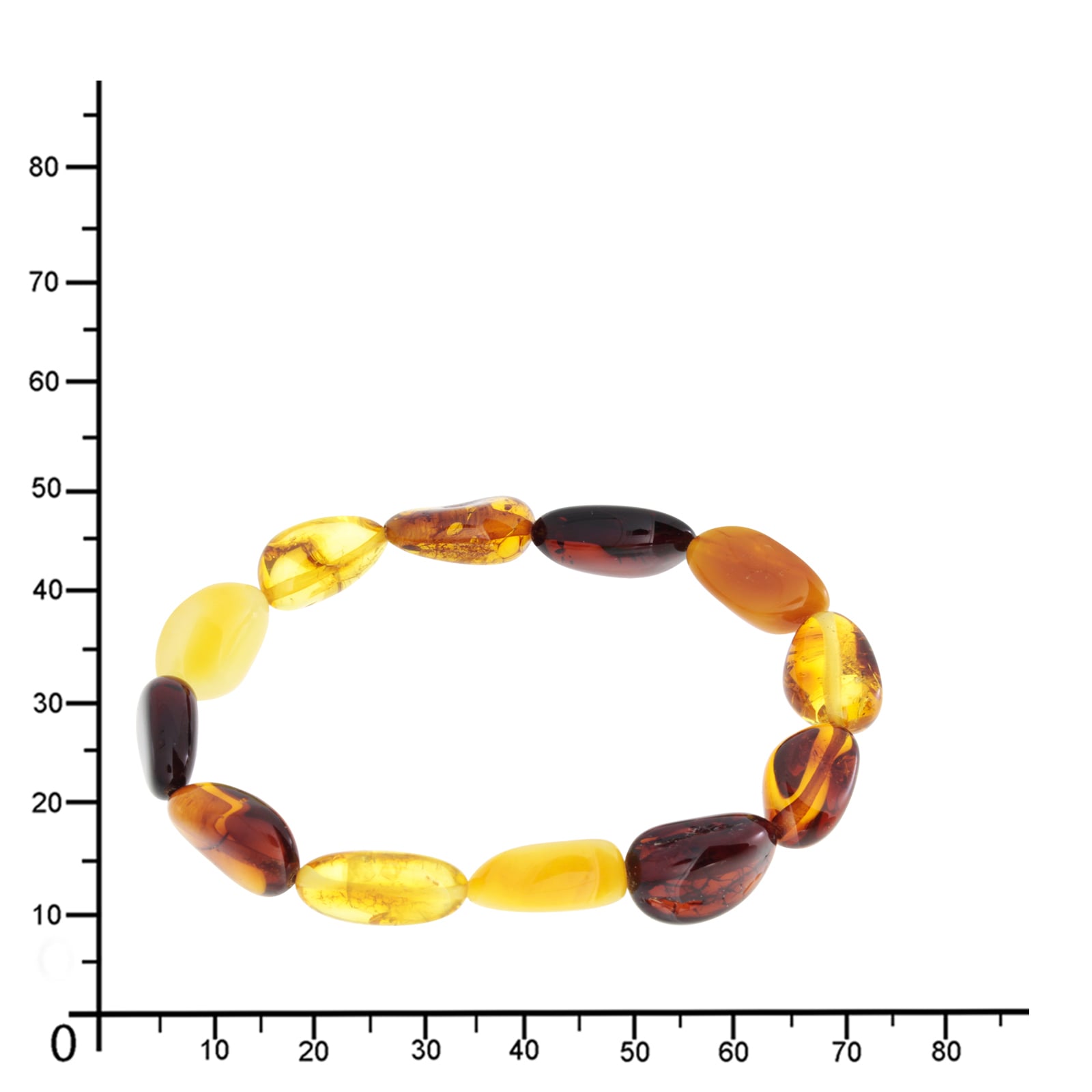 OSTSEE-SCHMUCK Armband »- Caira - Bernstein -,«