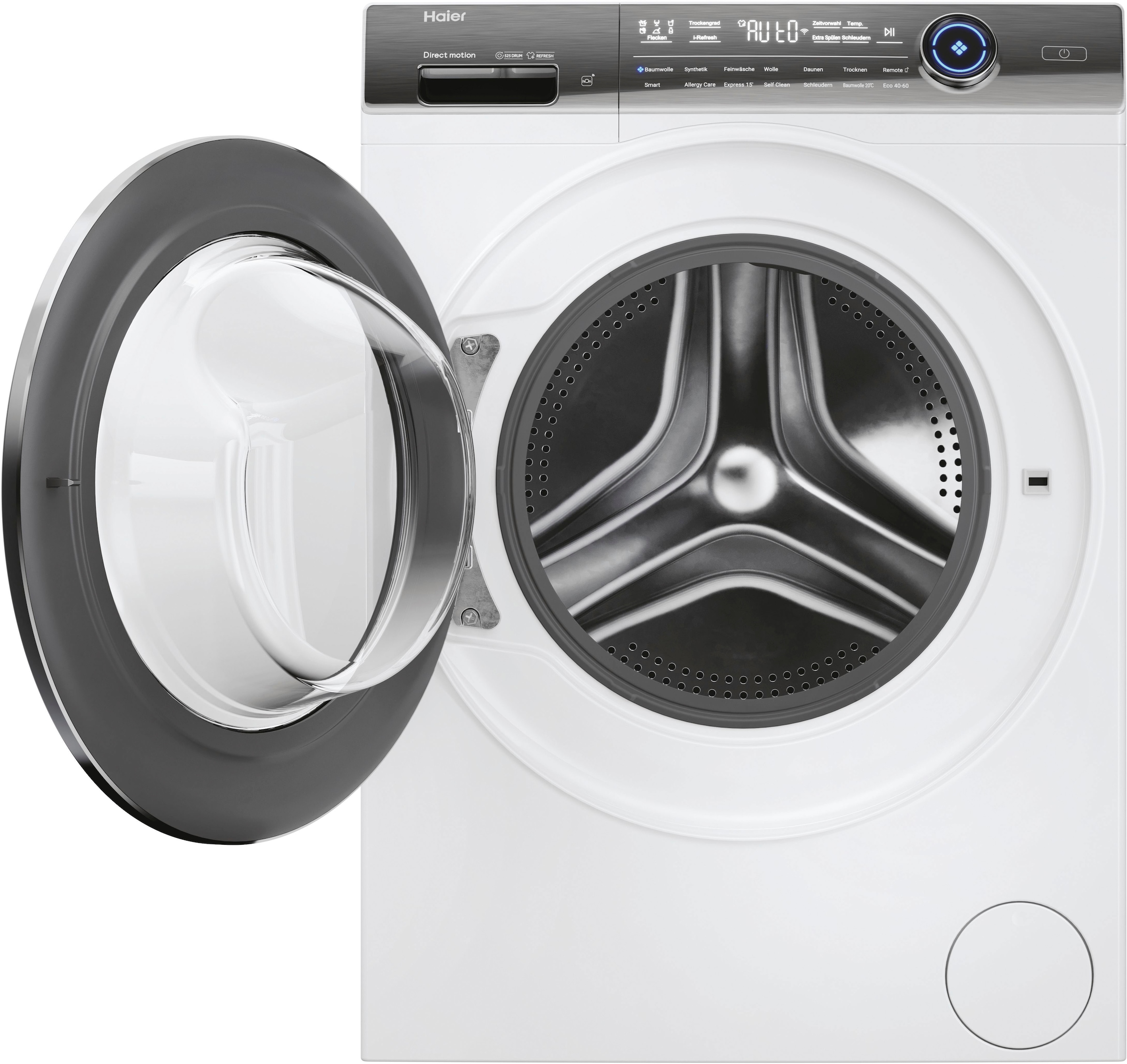 Haier Waschtrockner »HWD100-BD14979U1«, PRO 7 PLUS Serie, 10 kg, 6 kg, 1400 U/min, Flüsterleiser Motor, AutoDose