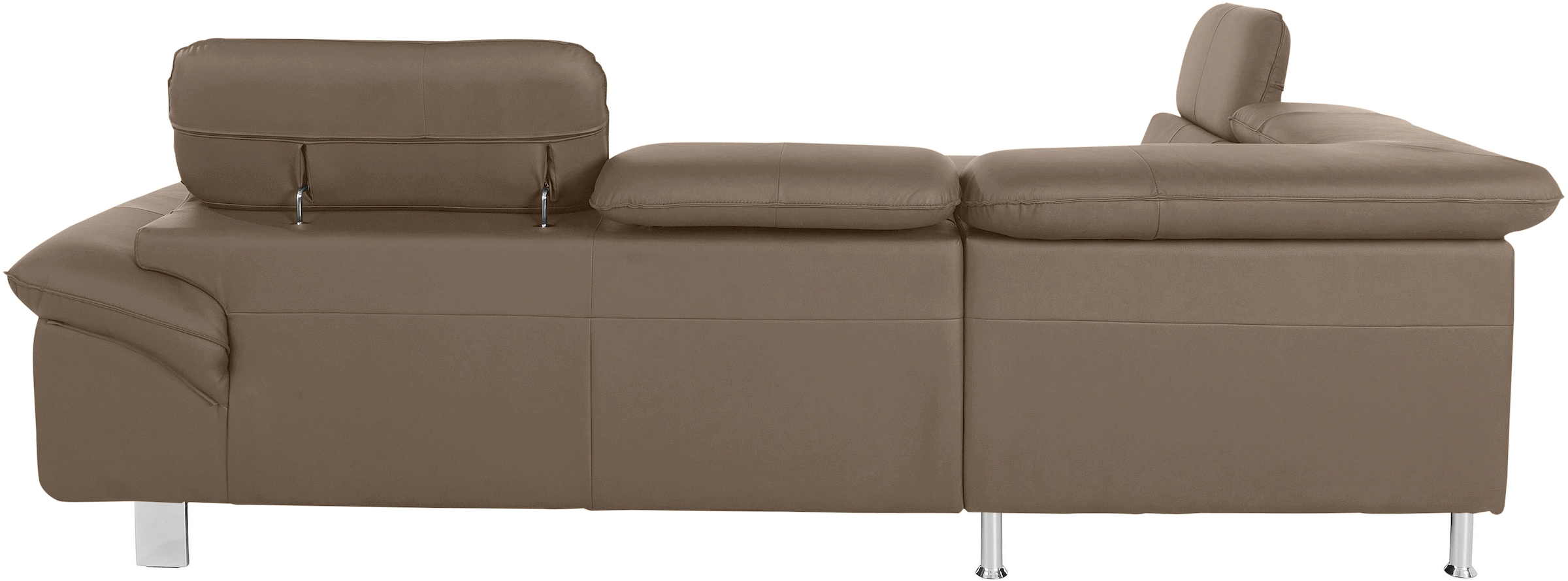 COTTA Ecksofa »Driver L-Form«, mit Kopfteilverstellung, wahlweise mit Bettfunktion & Bettkasten