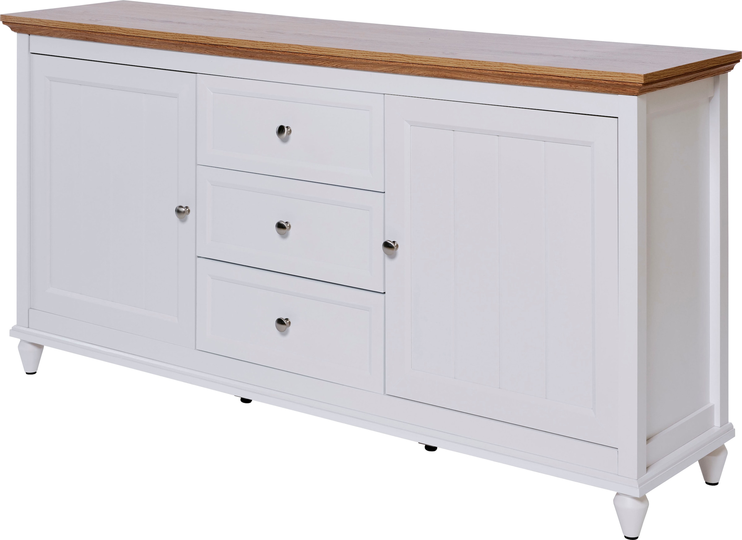 Jahnke Sideboard »COTTAGE SB 150«, (1 St.), Sideboard, Landhausstil, 2 Türen und 3 Schubladen, Breite ca. 150 cm