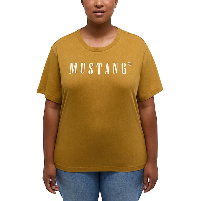 MUSTANG Kurzarmshirt »Mustang T-Shirt« bei ♕
