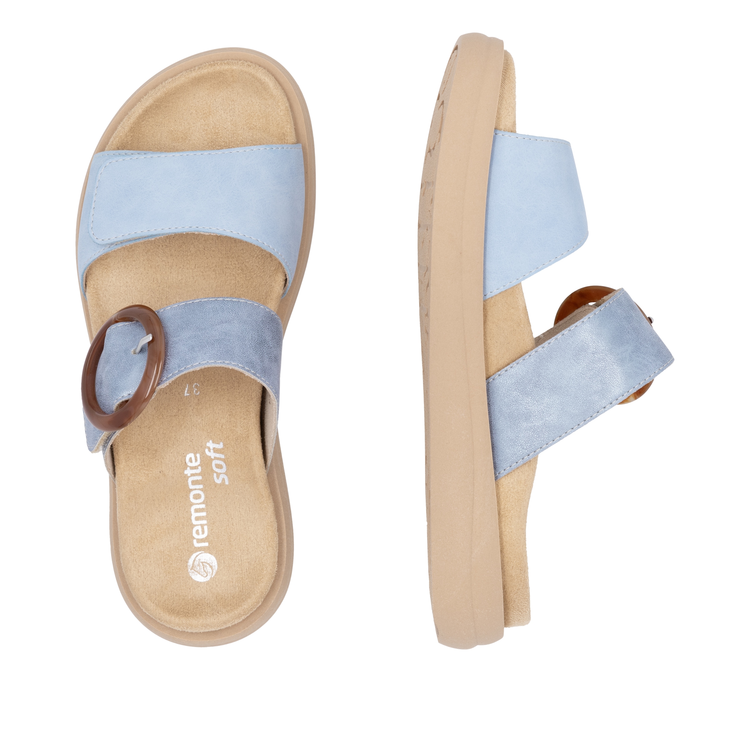 Remonte Pantolette, Sommerschuh, Schlupfschuh in veganer Verarbeitung