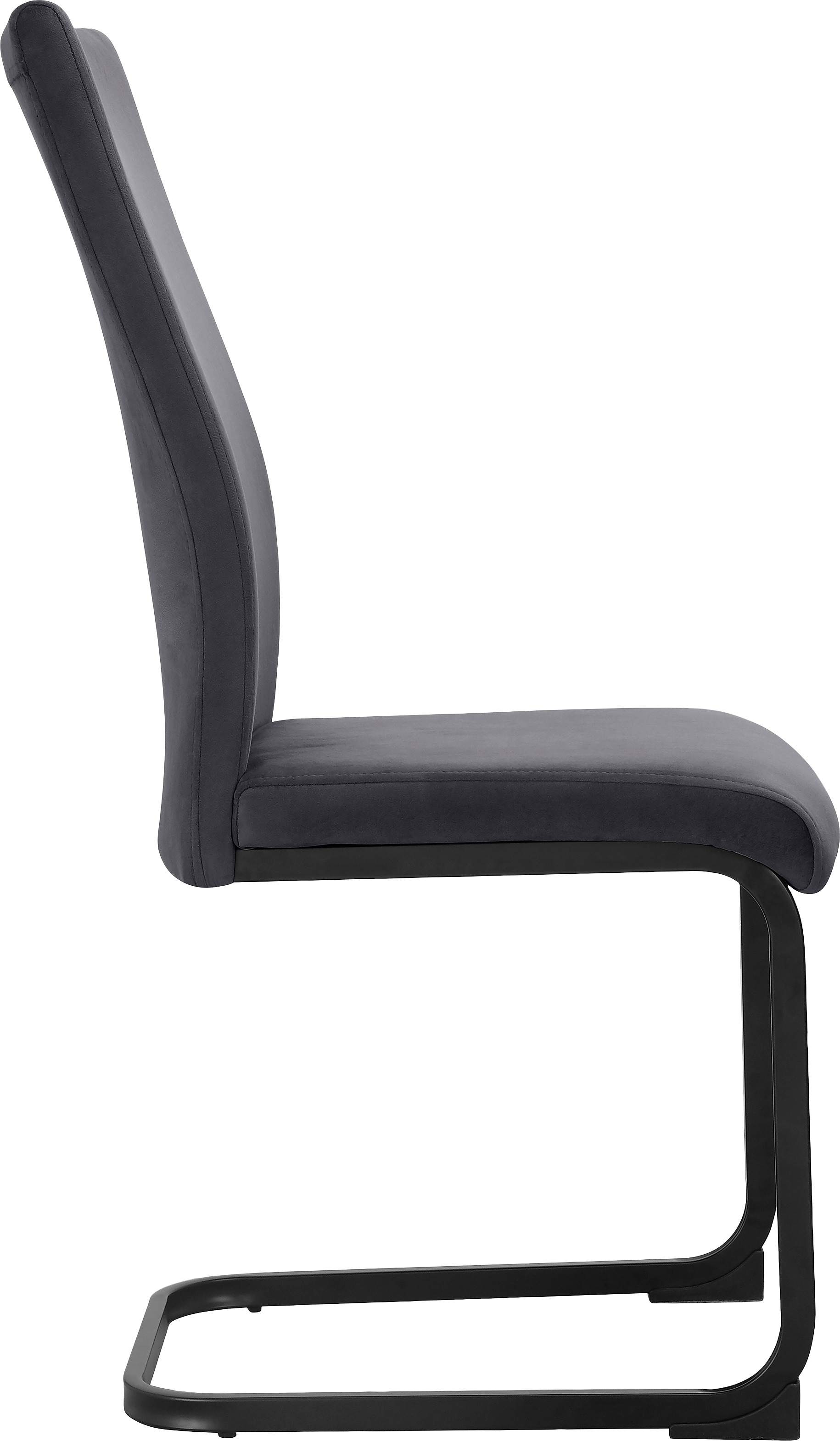 INOSIGN Esszimmerstuhl »Darcel«, (Set), 4 St., Veloursstoff, Freischwinger