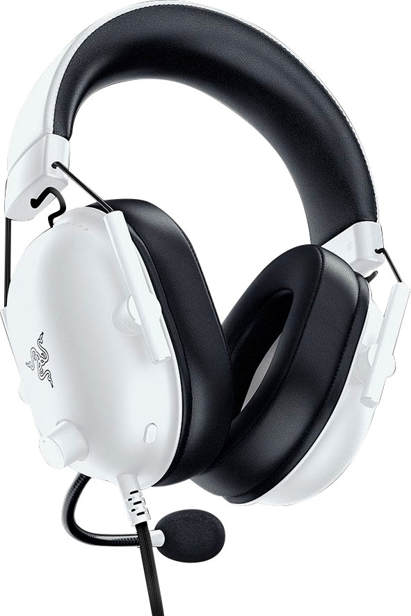 RAZER Gaming-Headset »BlackShark V2 X - Weiß«, Rauschunterdrückung-Mikrofon abnehmbar