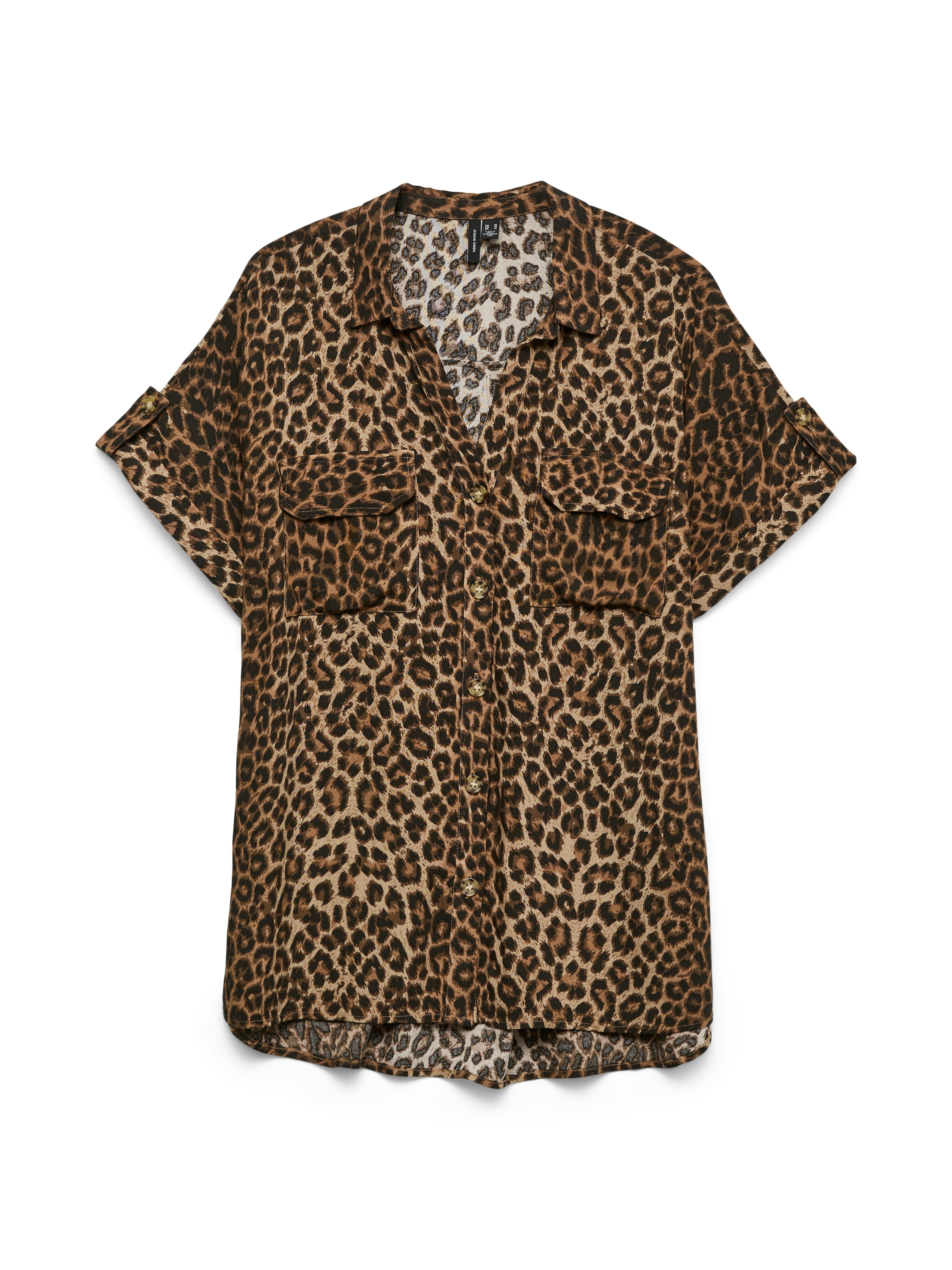 Vero Moda Kurzarmbluse »VMBUMPY SS SHIRT AOP WVN GA NOOS«