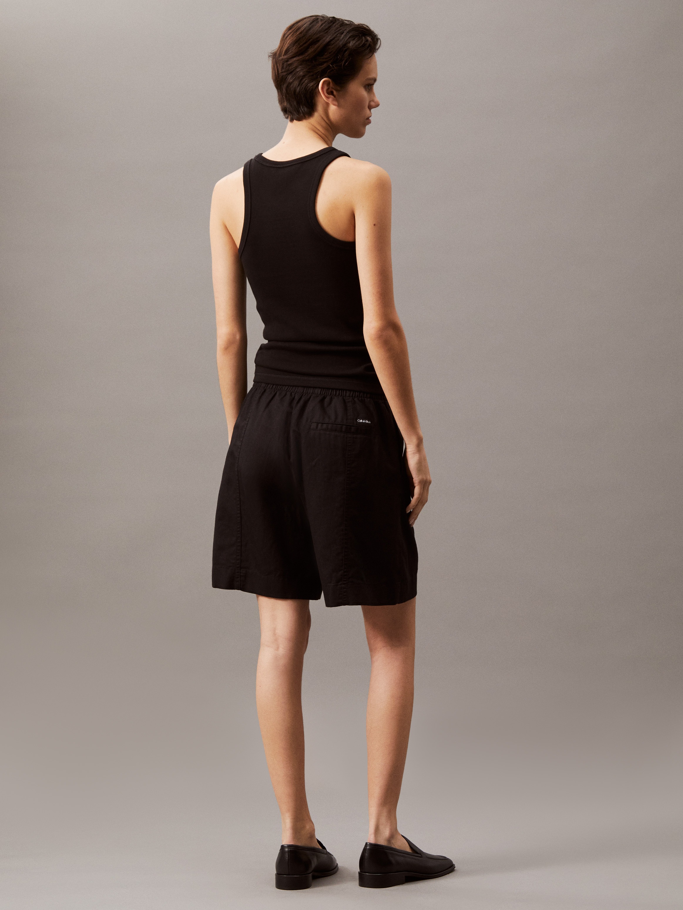 Calvin Klein Jeans Bermudas »SOFT LINEN SHORT«, im Bermuda-Stil