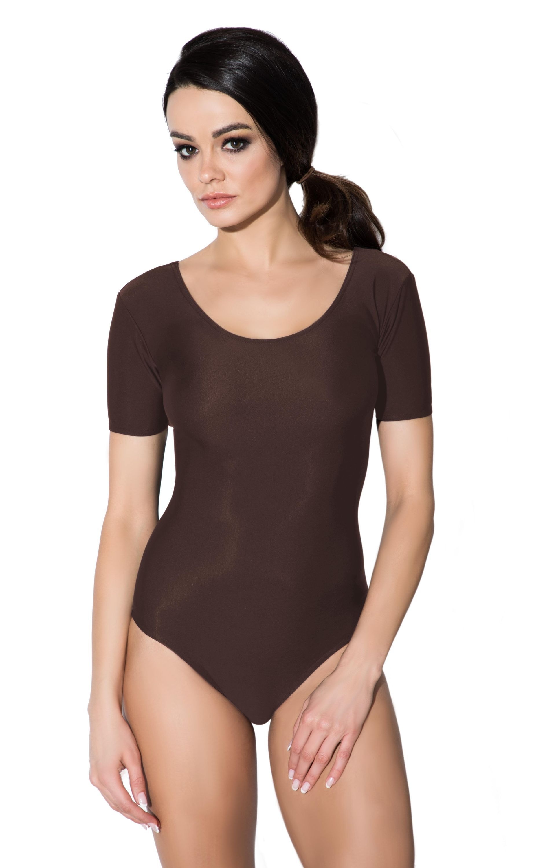 AQUARTI Turnanzug »Body Aquarti Damen Ballett Trikot Kurzarm Tanz-Body«