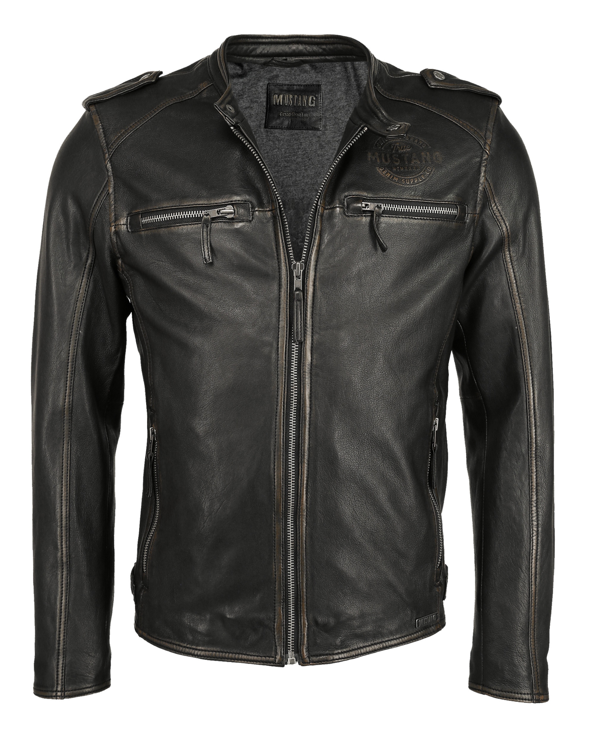 Damen Lederjacke Lederjacke Herren Mustang Mustang Lederjacken