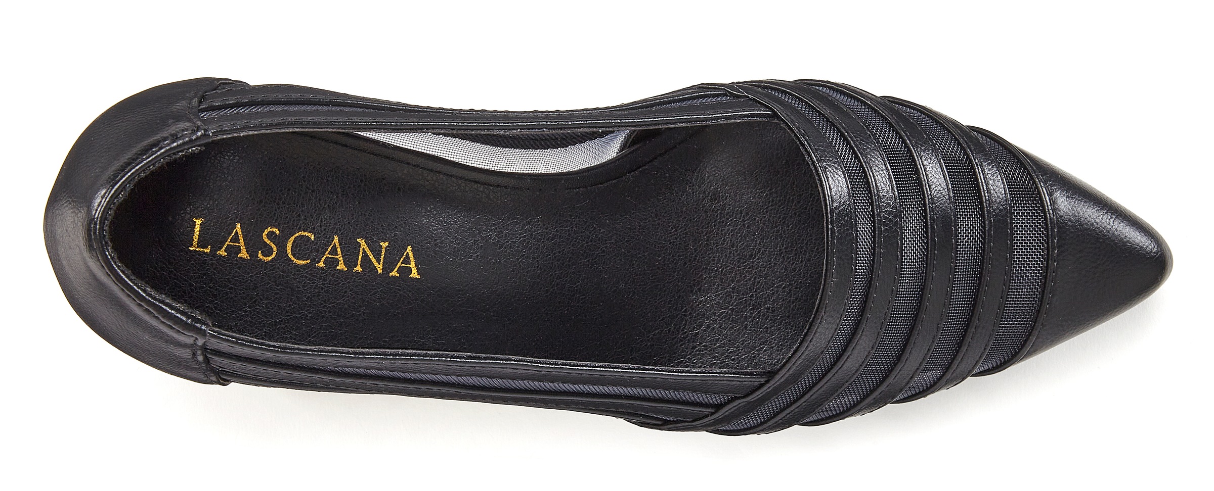LASCANA Pumps, mit leicht transparenter Optik, High Heel