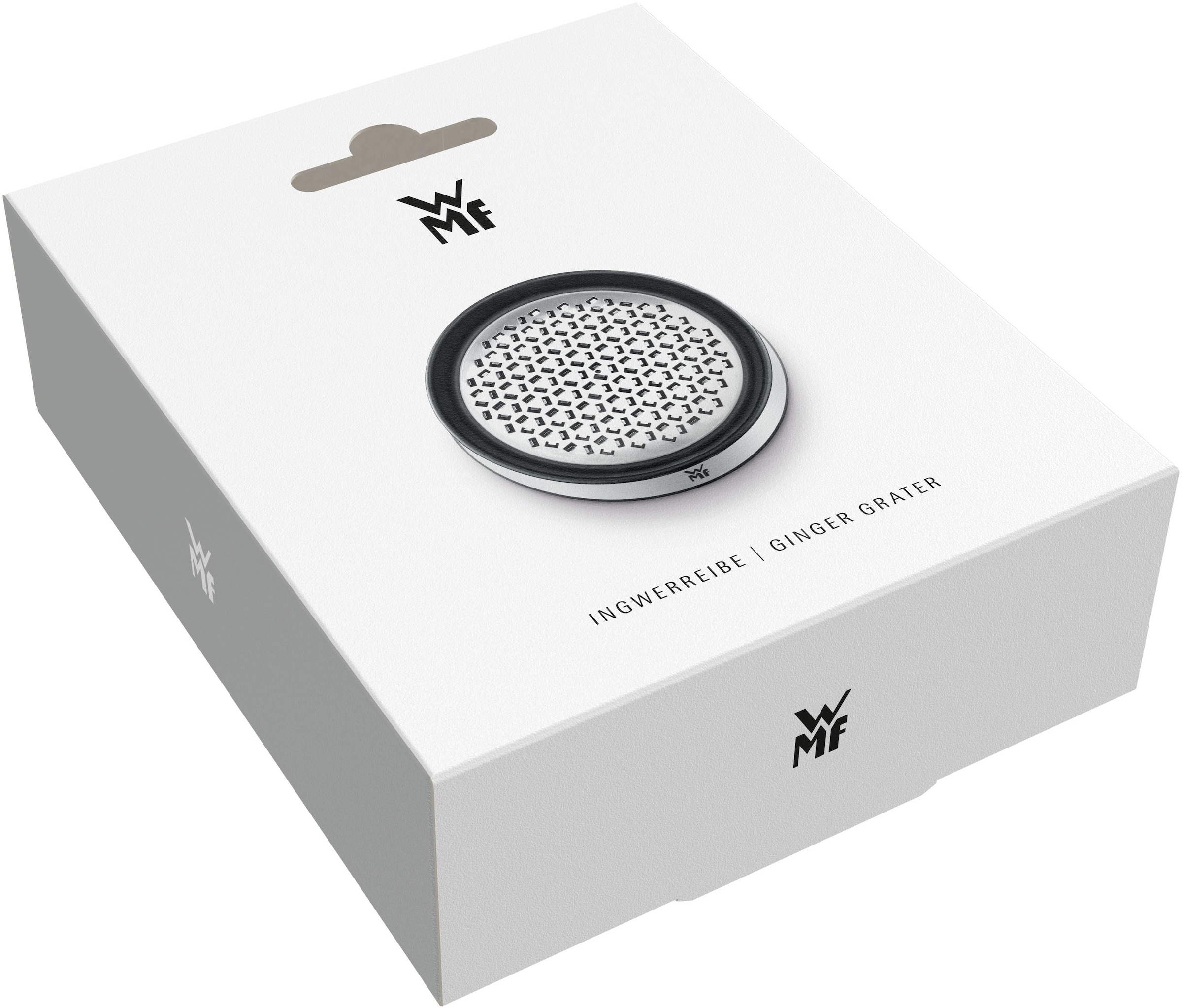 WMF Ingwerreibe »Balance, 3-teilig« Cromargan Edelstahl rostfrei, Drehaufsatz, Auffangbehälter