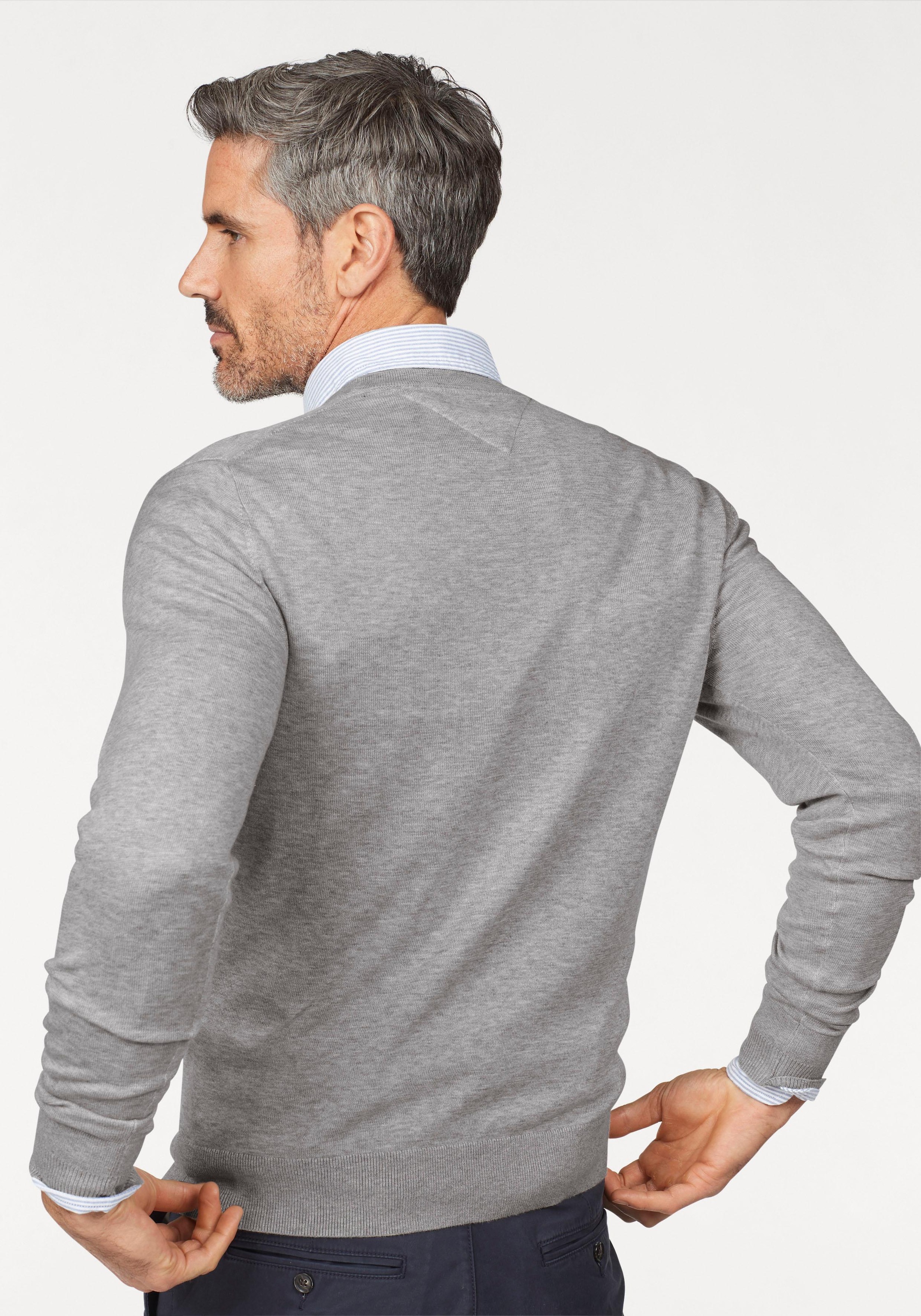 Tommy Hilfiger Rundhalspullover »CORE COTTON SILK C-NK«