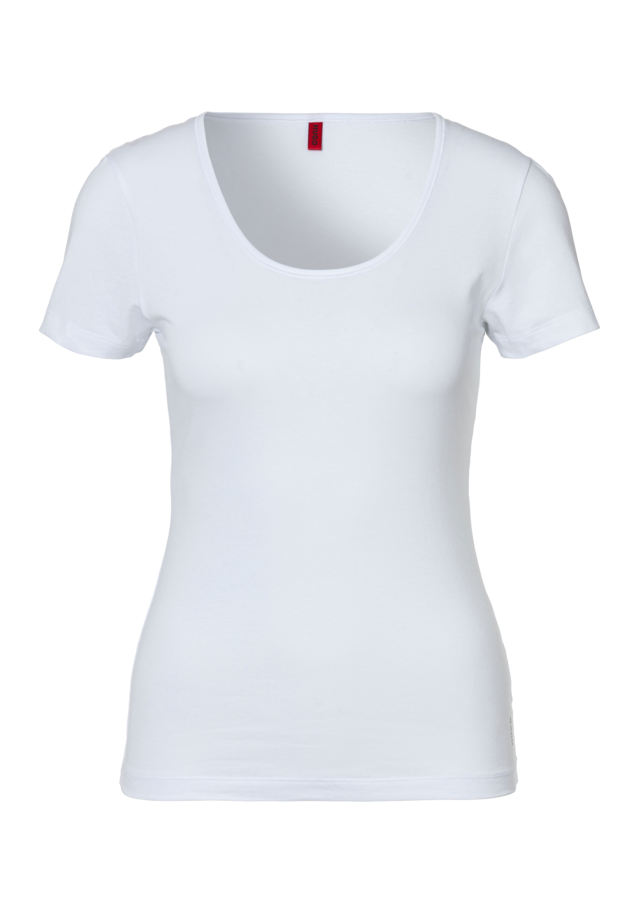 HUGO Underwear T-Shirt »TWIN«, (Packung, 2 tlg., 2er-Pack), mit vertikalem Logodruck