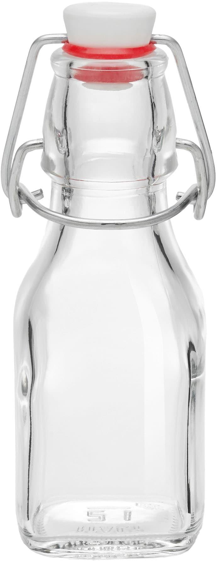 Bormioli Rocco Einmachglas »Flasche Swing 0,125l, 20 Stück« mit Bügelverschluss