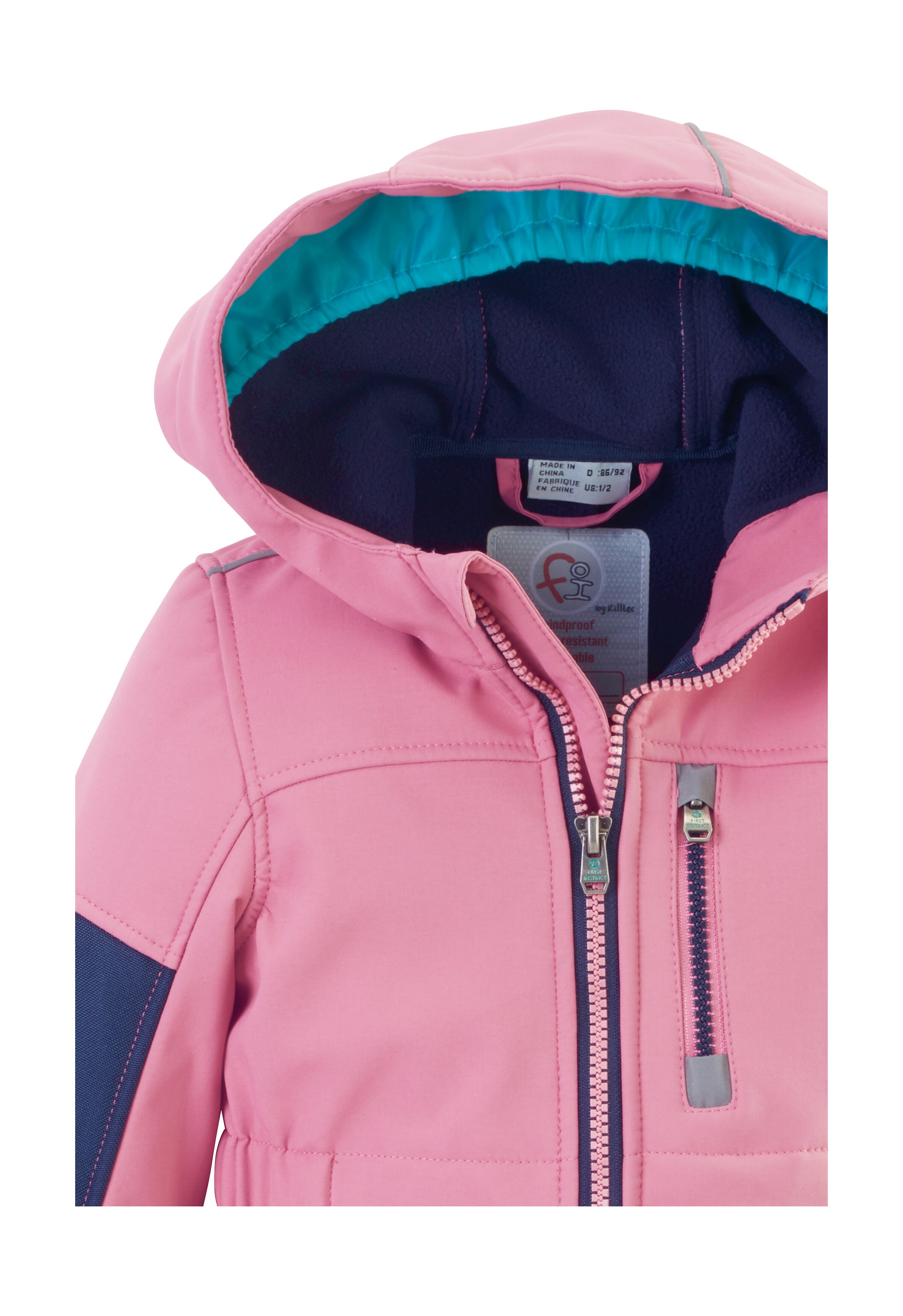 first instinct by killtec Overall »FIOW 35 MNS ONPC«, Softshellanzug mit Fleece Innen, wasserabweisend, winddicht