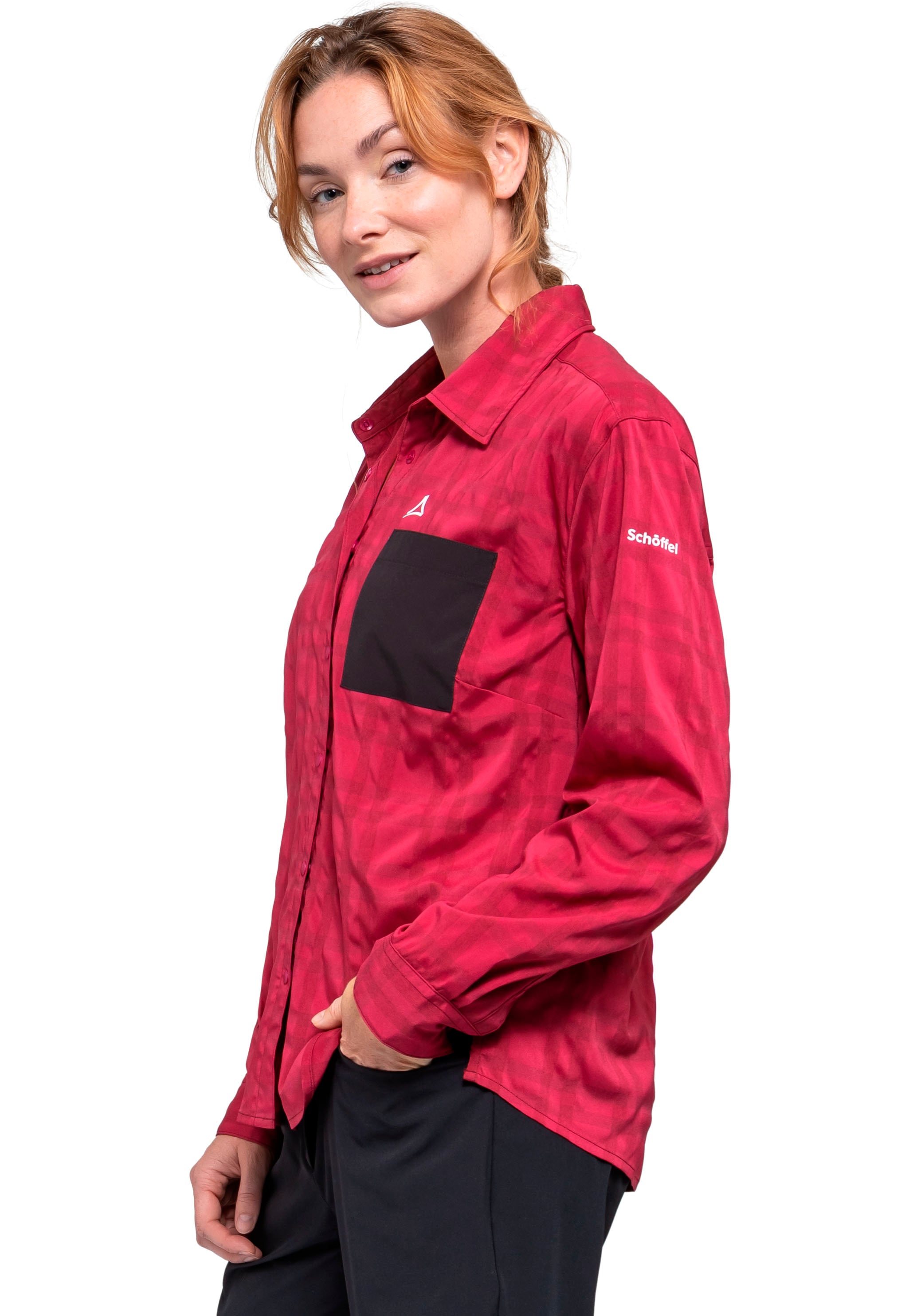 Schöffel Shirtbluse »Blouse Style Jalpuh WMS«, Fahrradshirt