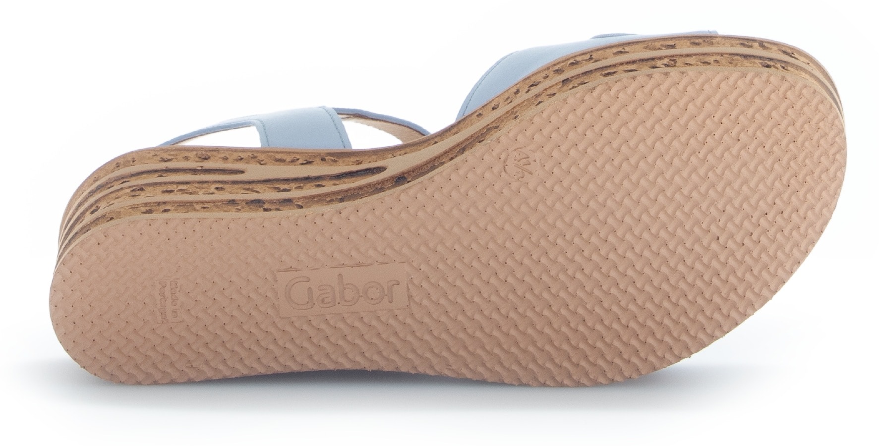 Gabor Keilsandalette, Keilabsatz, Sommerschuh, Riemchensandale mit schöner Zierschleife