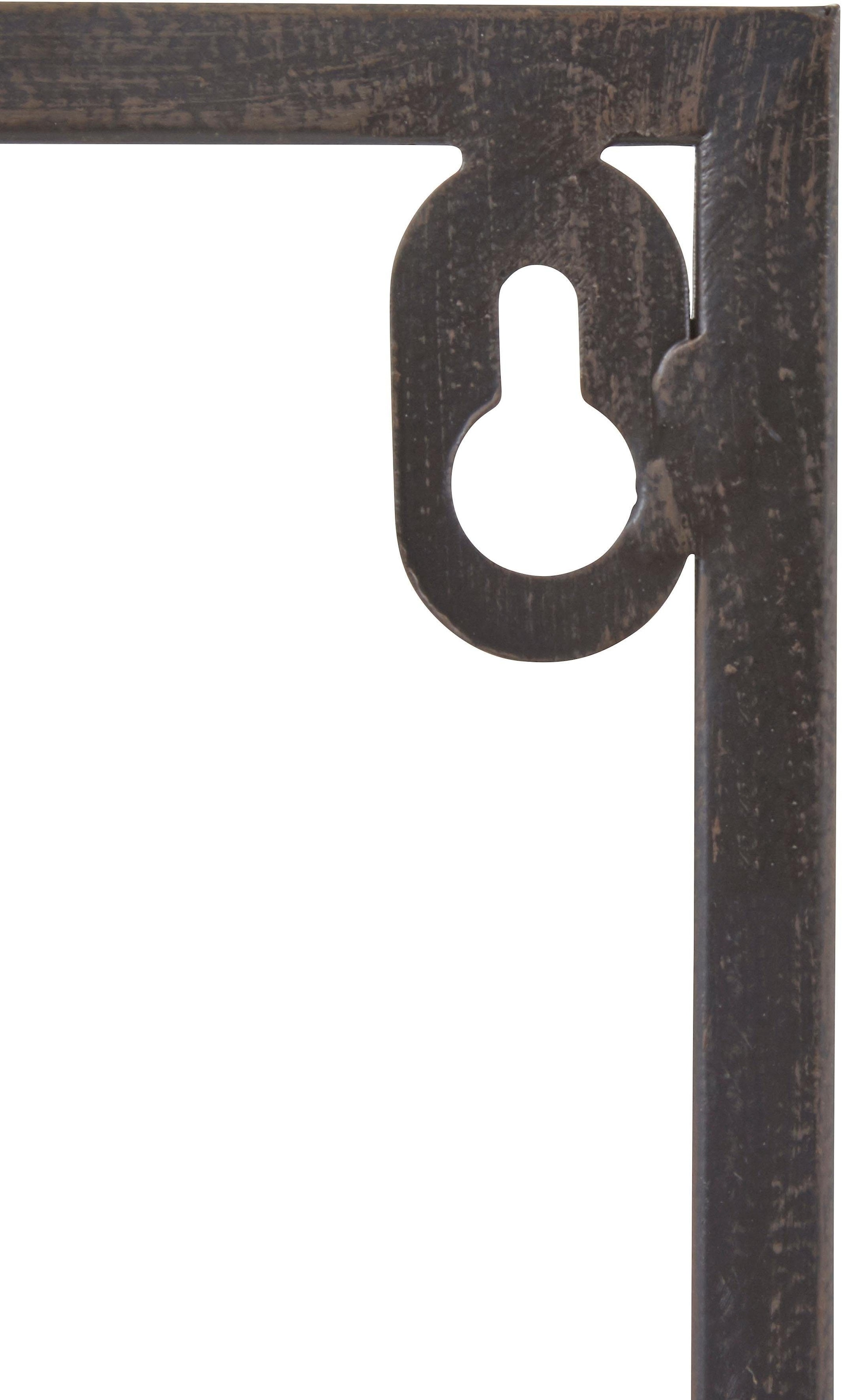 OTTO home Wandkerzenhalter »Industrial Candleholder« Industrial, modern, Metall, schwarz