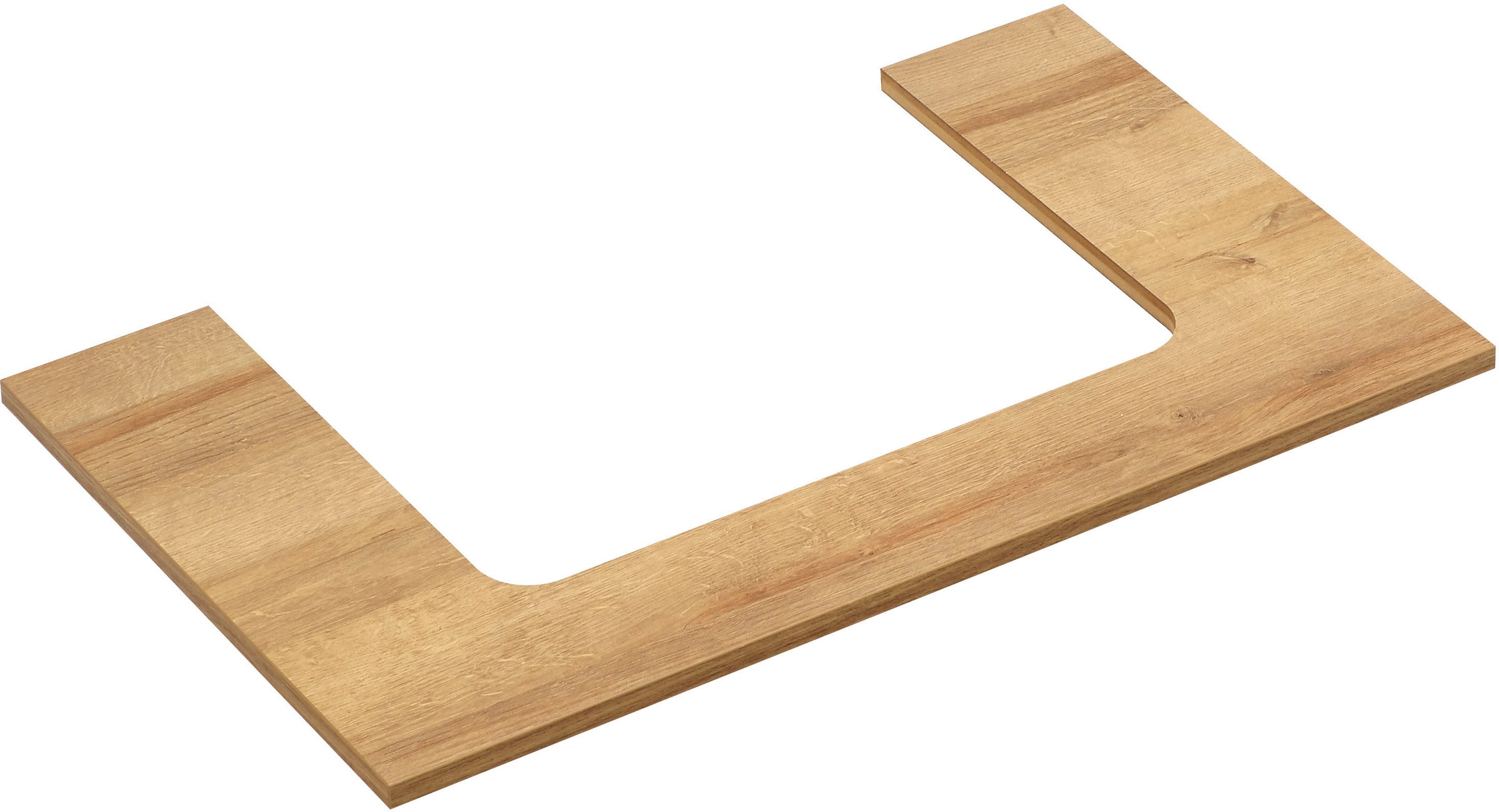 Saphir Badmöbel-Set »Quickset 2-teilig, Keramik-Aufsatzbecken mit LED-Spiegel« 5 Stk. tlg.