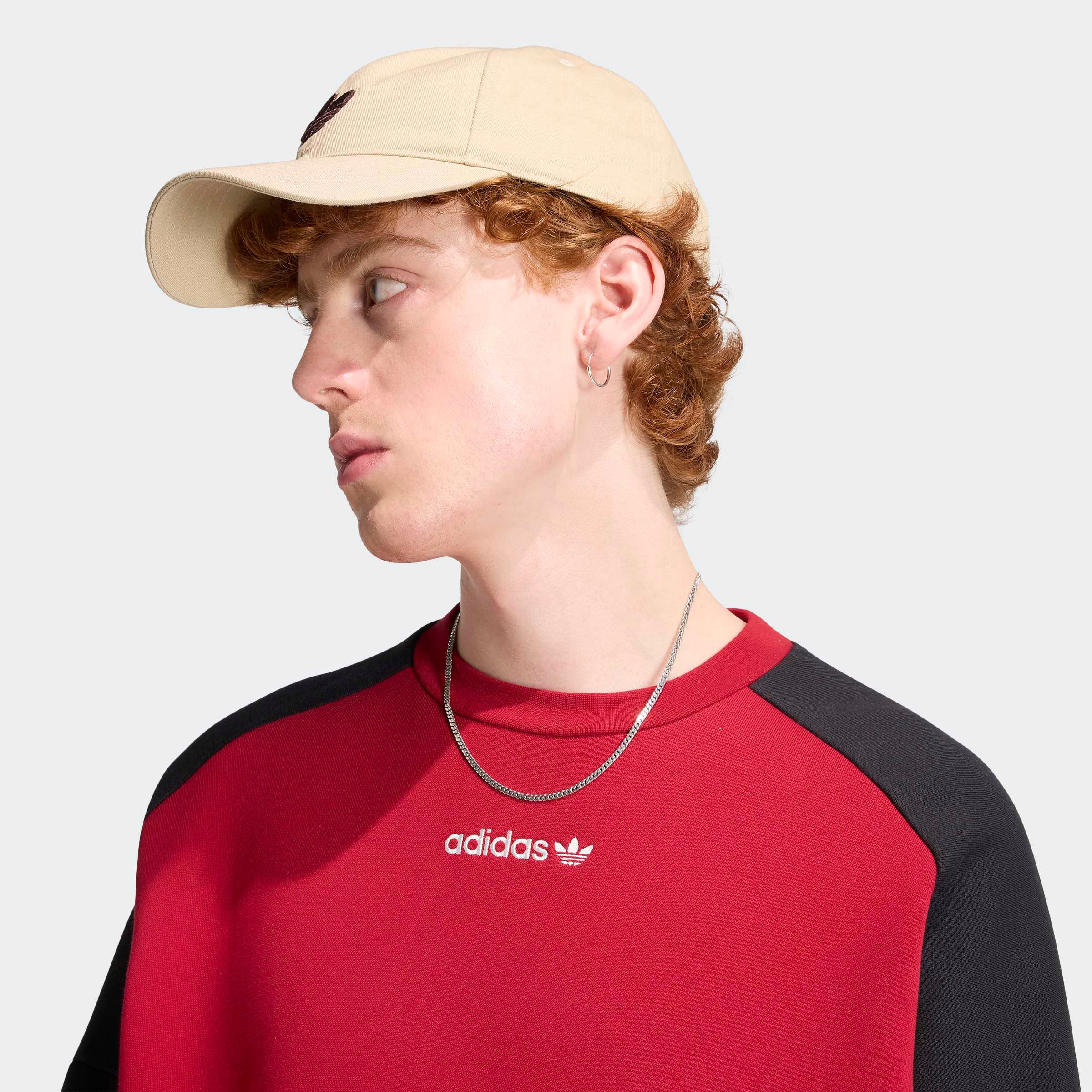 adidas Originals Sweatshirt »MUNICH 93 RUNDHALS«, mit angesetzten Bündchen an Ärmel- und Rumpfabschluss

