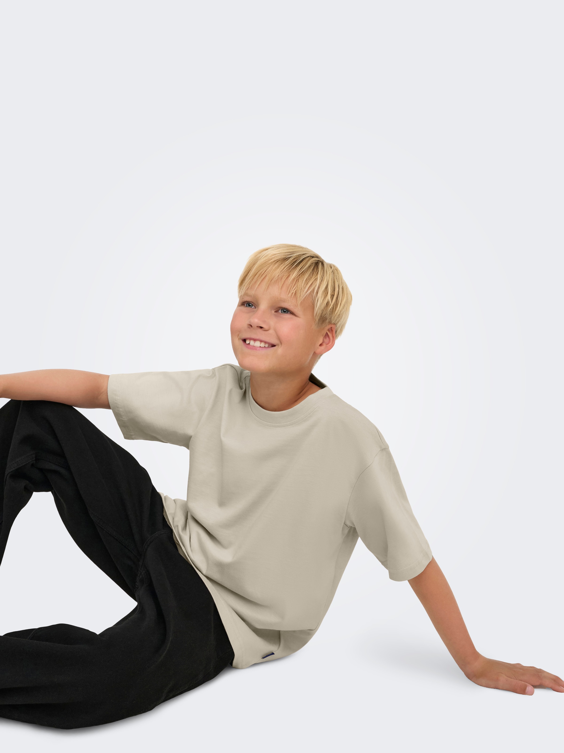 ONLY & SONS junior Rundhalsshirt »OSJFRED LIFE RLX SS TEE JRS NOOS« Baumwolle, relaxed fit