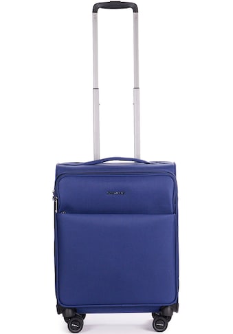 Weichgepäck-Trolley »Stratic Light + S, dark blue«, 4 Rollen