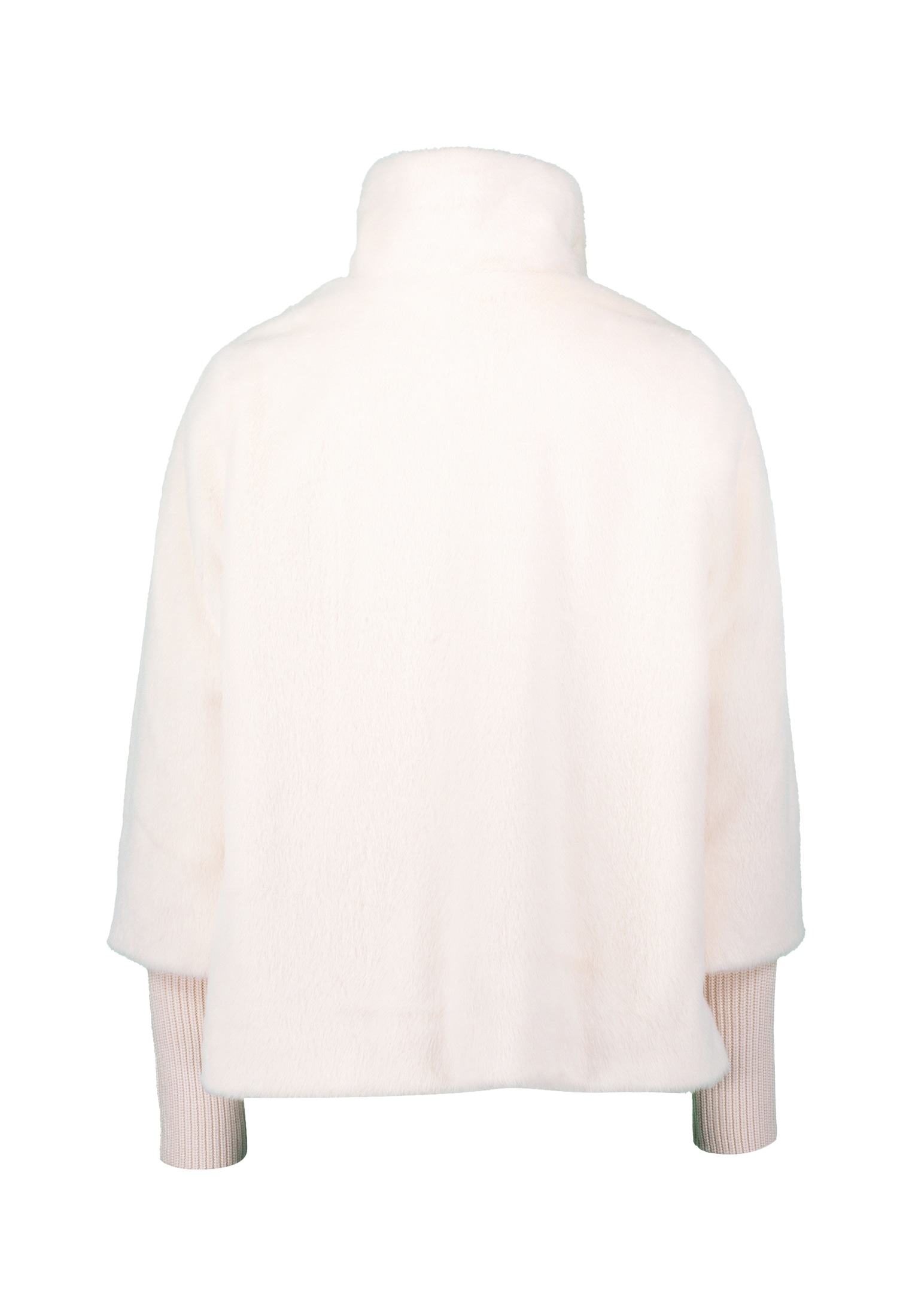 Zero Fellimitatjacke »Fellimitat-Jacke mit Stehkragen«