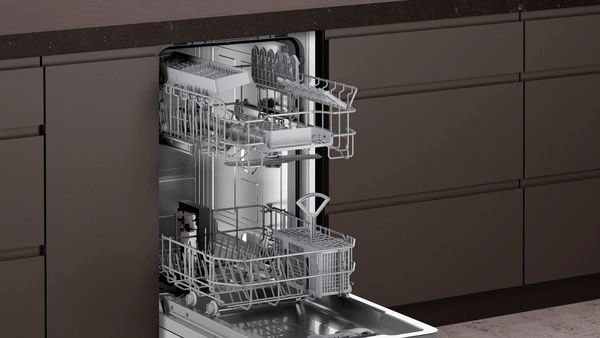 NEFF vollintegrierbarer Geschirrspüler N 30 »S853IKX02E«, 9 Maßgedecke, Info Light: projizierter Punkt während des Betriebs
