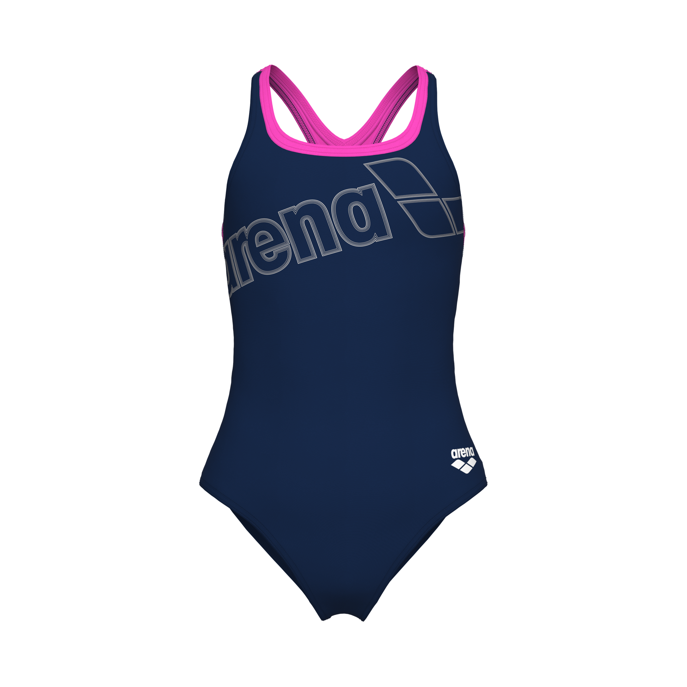 Arena Badeanzug »GIRL'S ARENA LOGO SWIMSUIT SWIM PRO« 1 Stk. Badeanzug, Mädchen, Einteiler, stylisch, sportlich, chlorbeständig