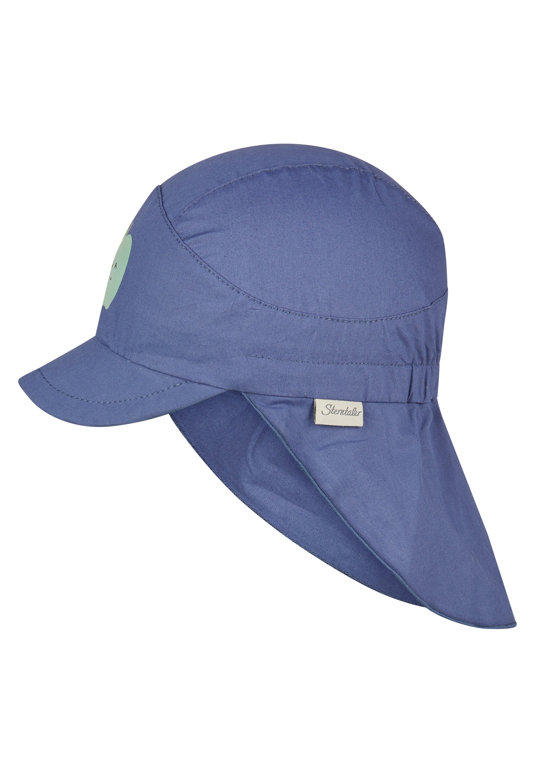 Sterntaler® Sonnenhut »Schirmmütze mit Nackenschutz Apfel«