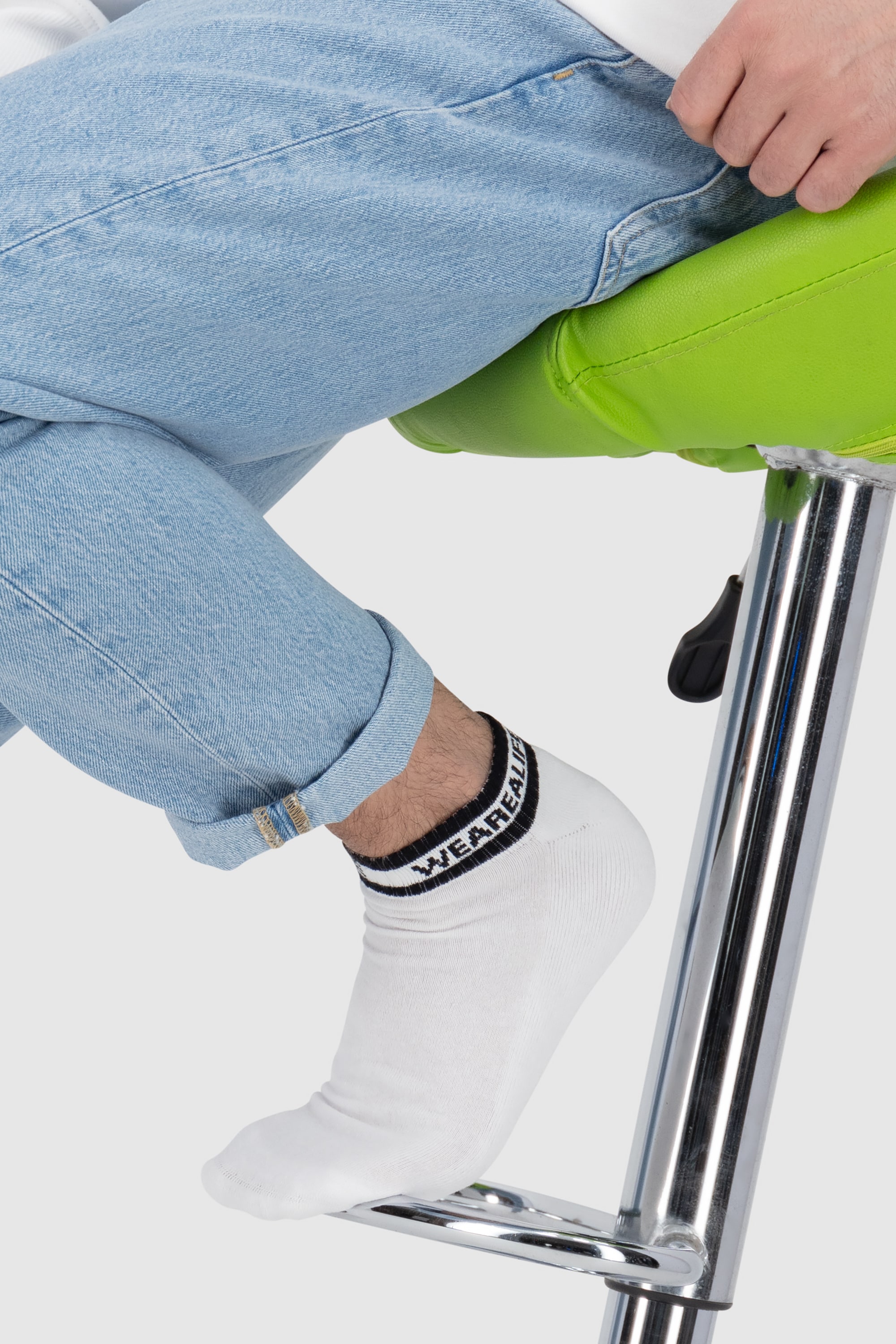 Alife & Kickin Socken kurze sportliche Socken mit Steifen, aus Baumwolle mit weichem Bund