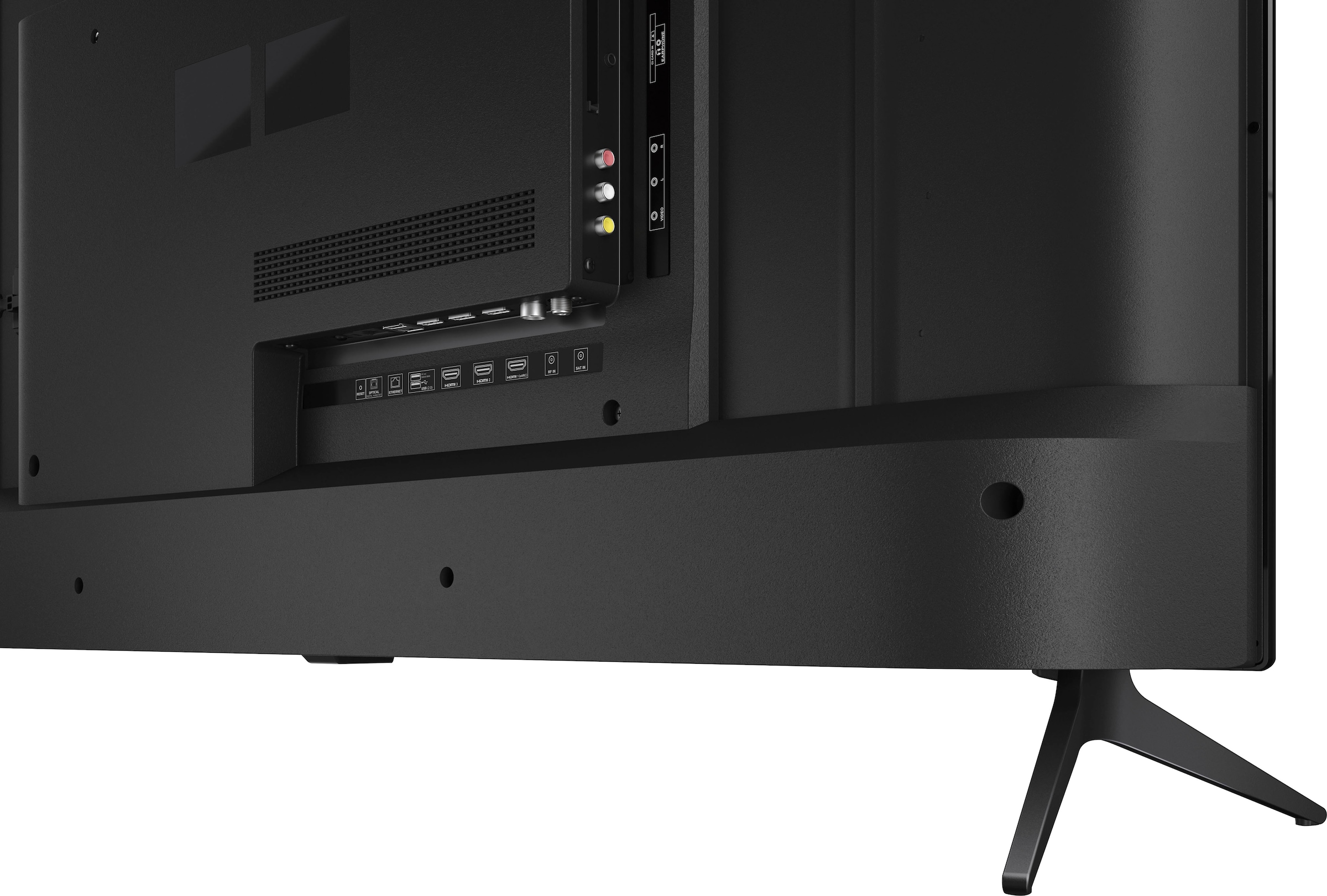 Sharp LED-Fernseher »4T-C43FJx«, 108 TV Jahre | Rahmenlos, Ultra ➥ HDR10, nur Digital in 4K cm/43 HD, Deutschland Dolby Roku UNIVERSAL XXL Smart-TV, 3 verfügbar, Garantie Zoll