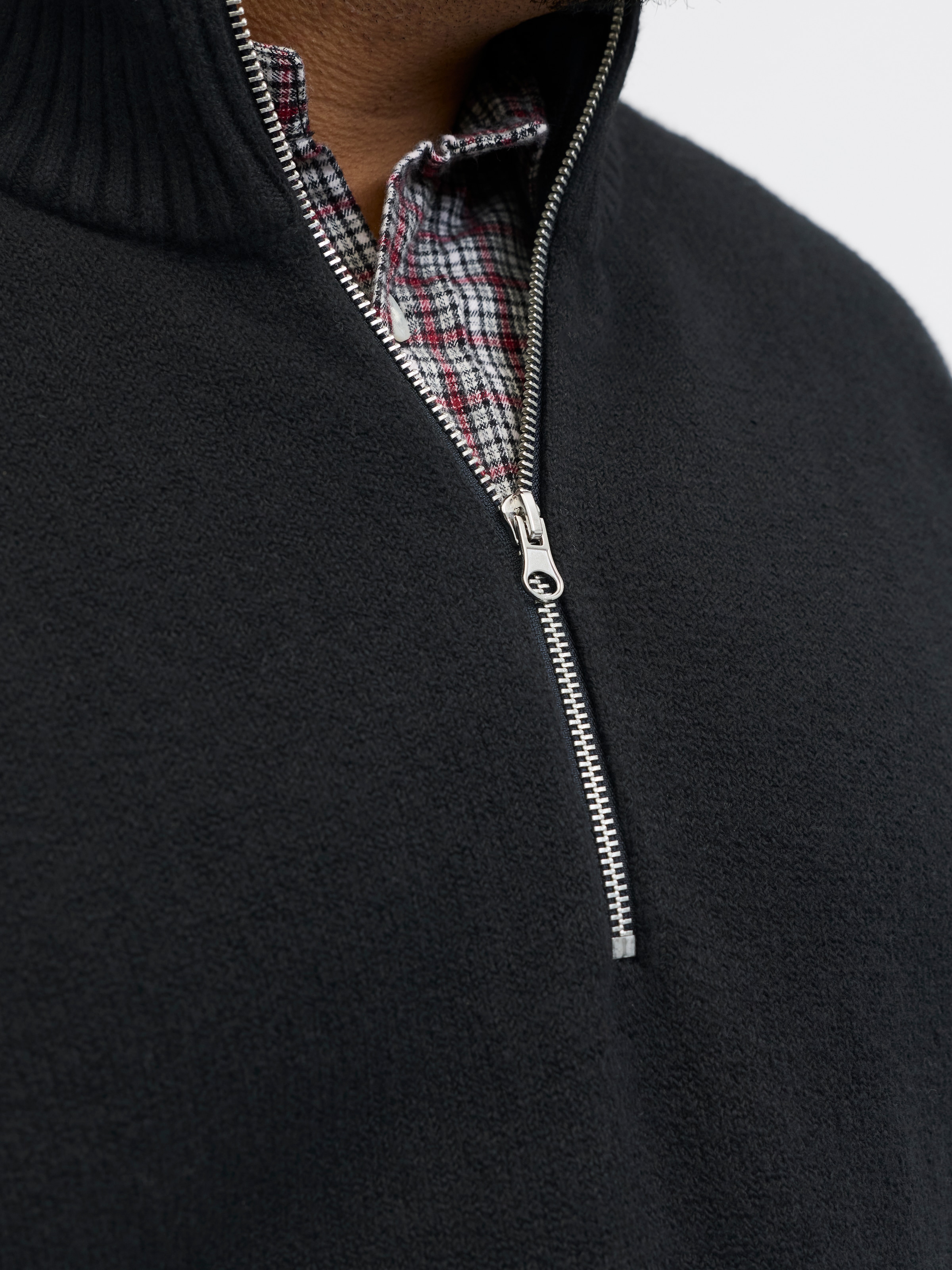 Jack & Jones PlusSize Troyer »JORNORREBRO KNIT HALF ZIP PLS«