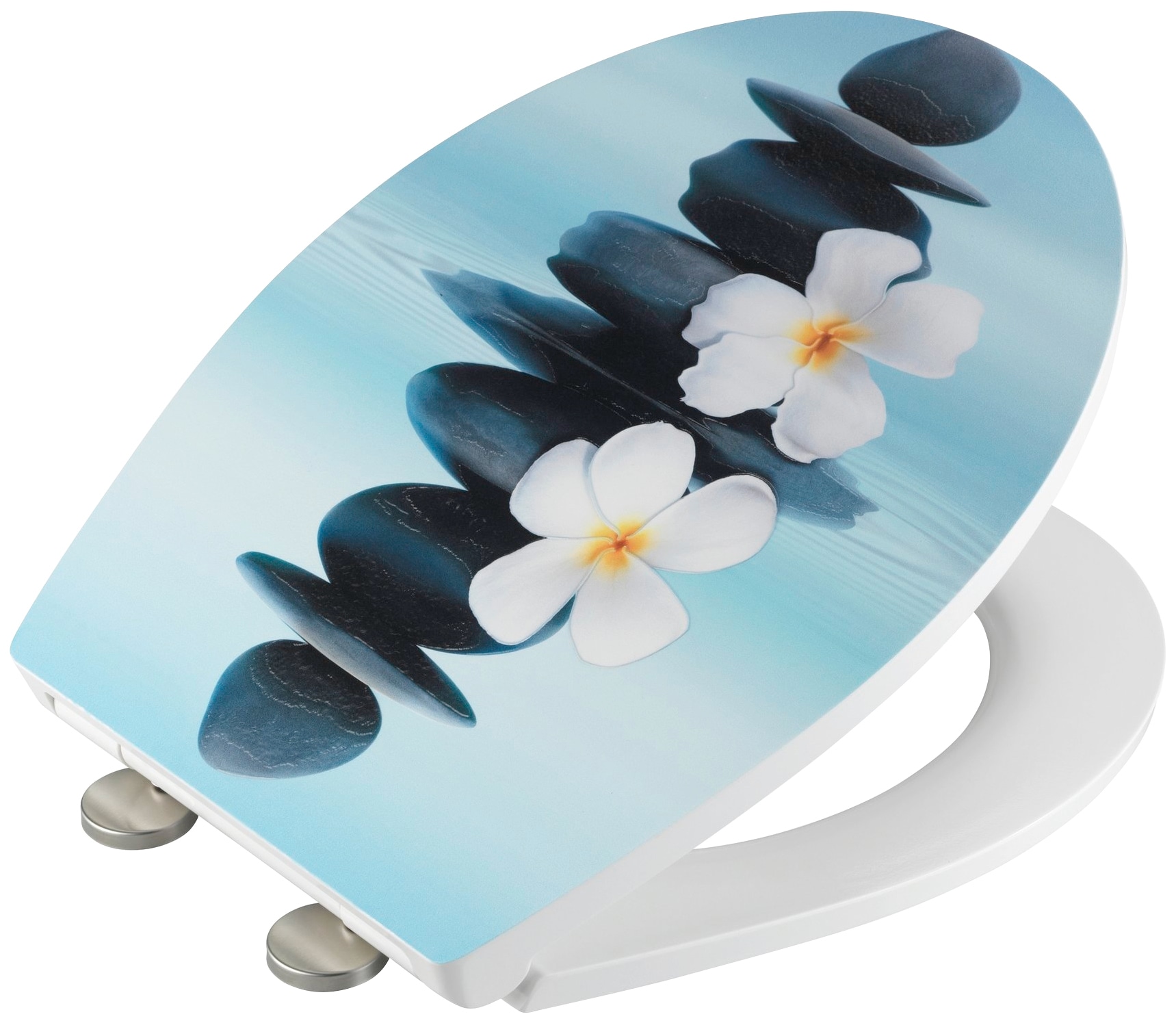 WENKO WC-Sitz »Saguna«, mit Softclose, aus Thermoplast