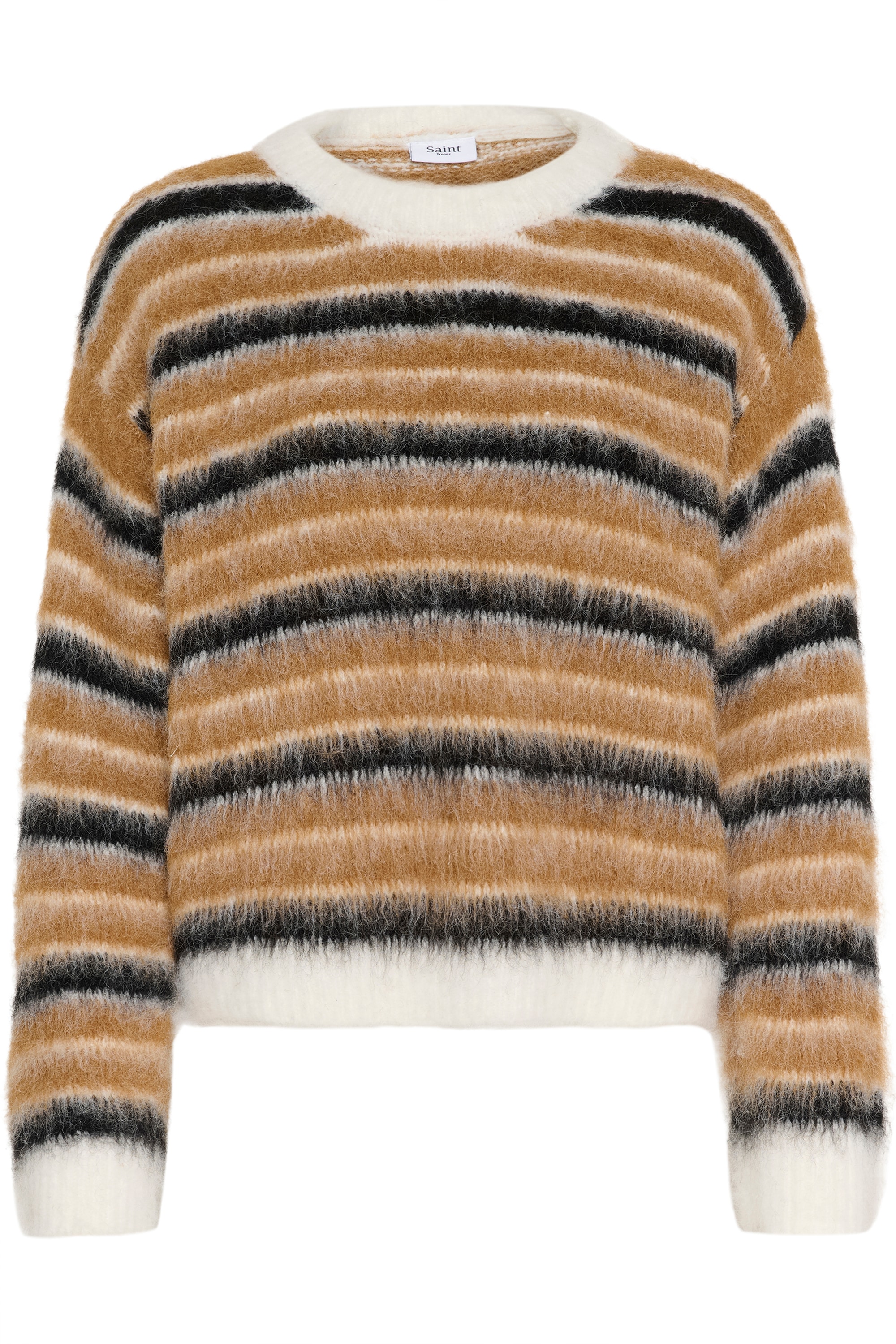 Saint Tropez Strickpullover »Damen Strickpullover OlmaSZ«