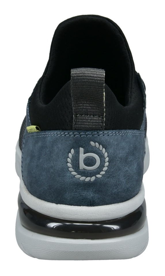 bugatti Slip-On Sneaker, mit Label, Freizeitschuh, Halbschuh, Schlupfschuh