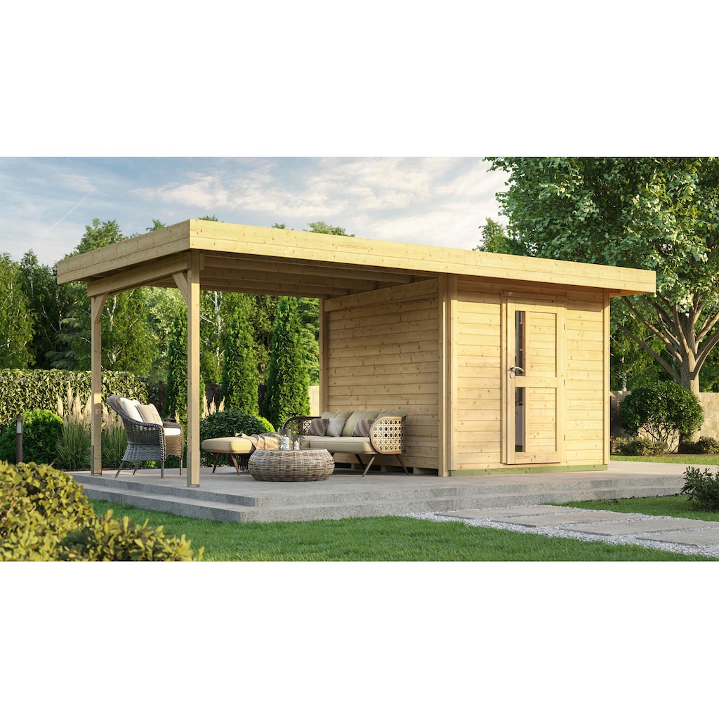 weka Gartenhaus »Designhaus 172 B«, (Set)