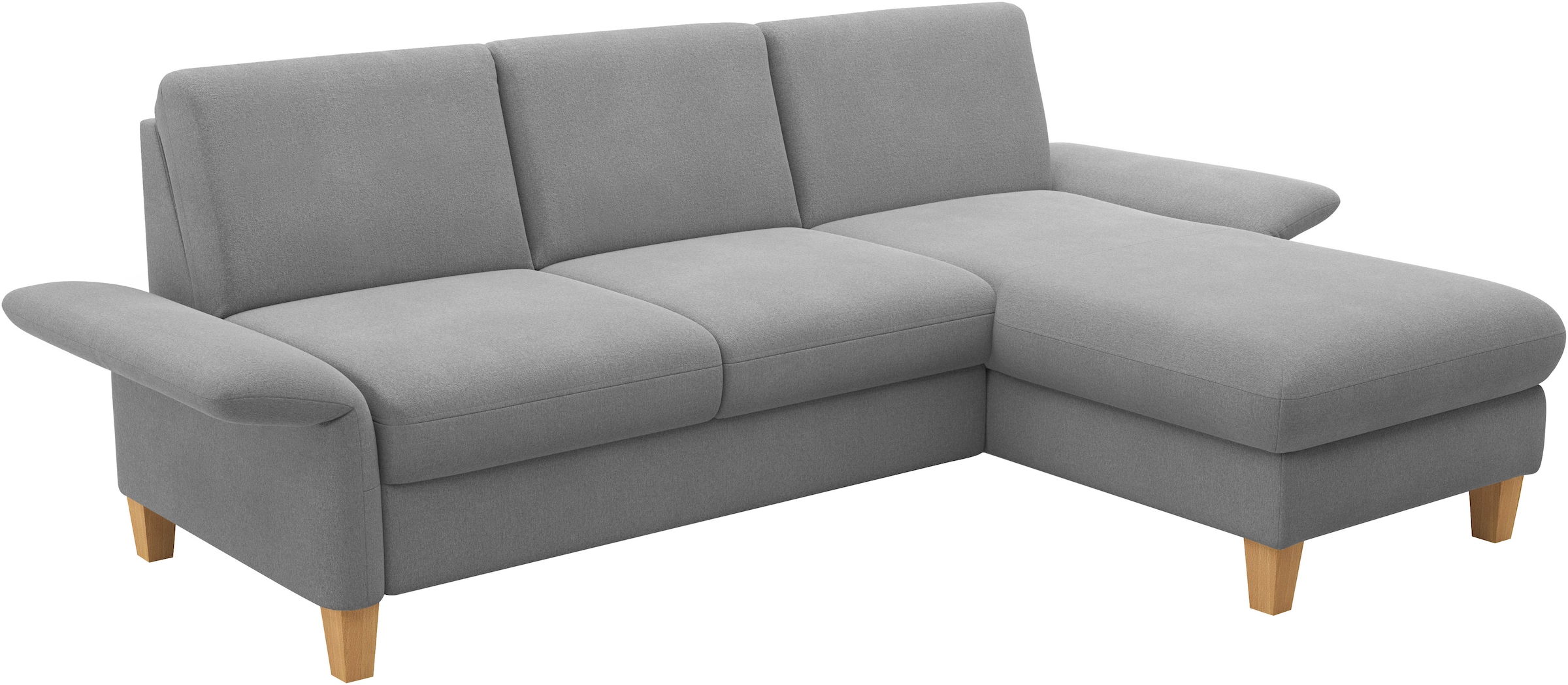Home affaire Ecksofa »Rochelle, L-Form«, wahlweise mit Armteilverstellung, Bettfunktion und Bettkasten