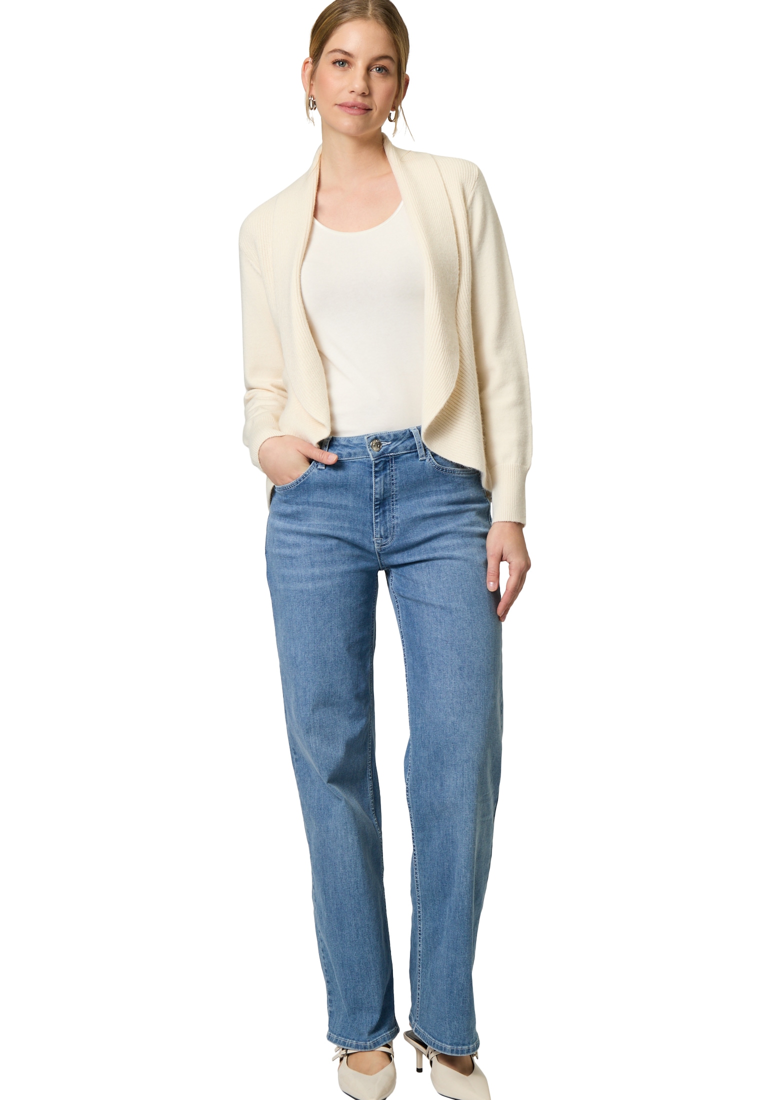Zero Strickjacke »Strickjacke offener Style«