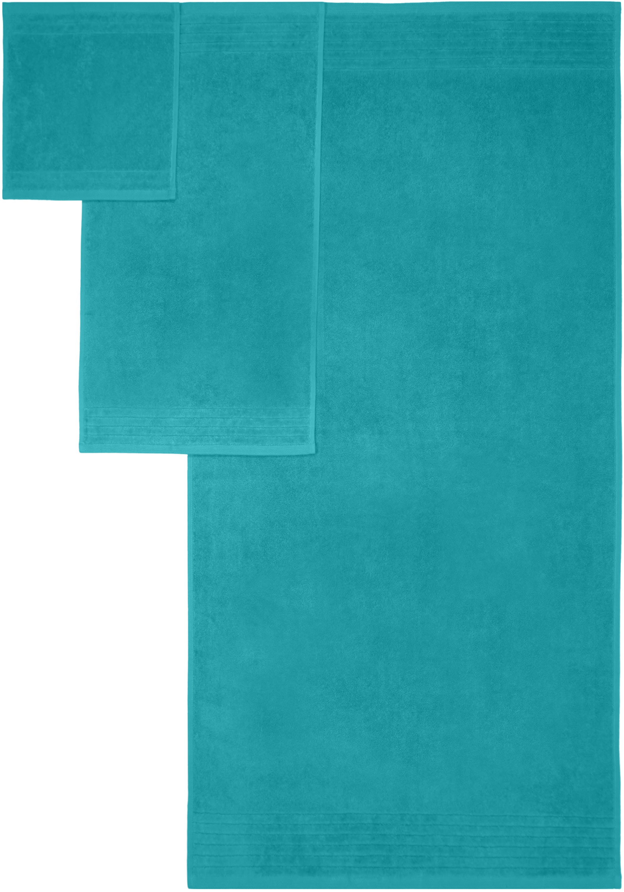 OTTO home Handtuch Set »Sanremo Premium, Premium Handtücher, 600 gr/m², dicke Qualität« Set 8 Stk. Frottier Duschtücher, Handtücher, Seiftücher, 100% Baumwolle, 5 Jahre Garantie