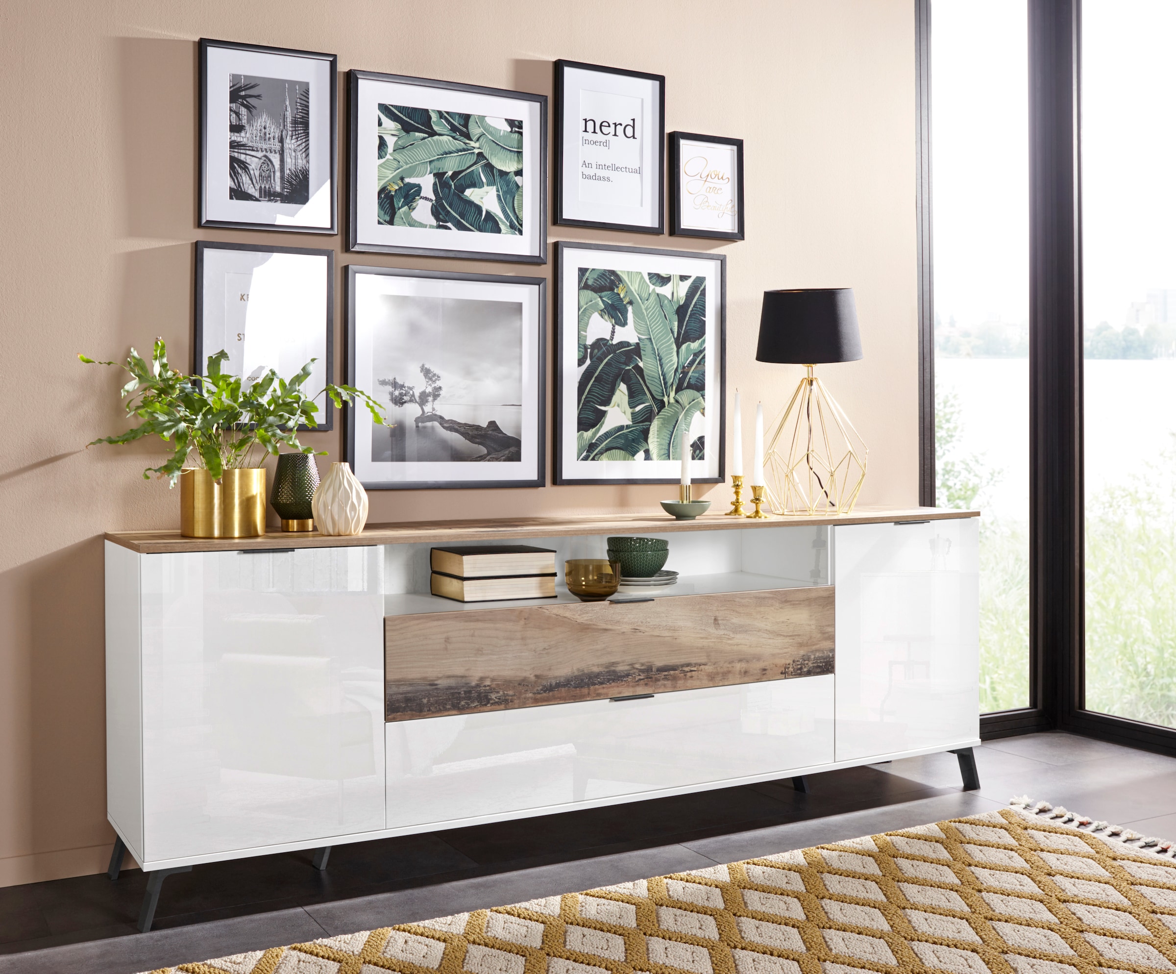 INOSIGN Sideboard »CASANOVA«, Breite ca. 220 cm