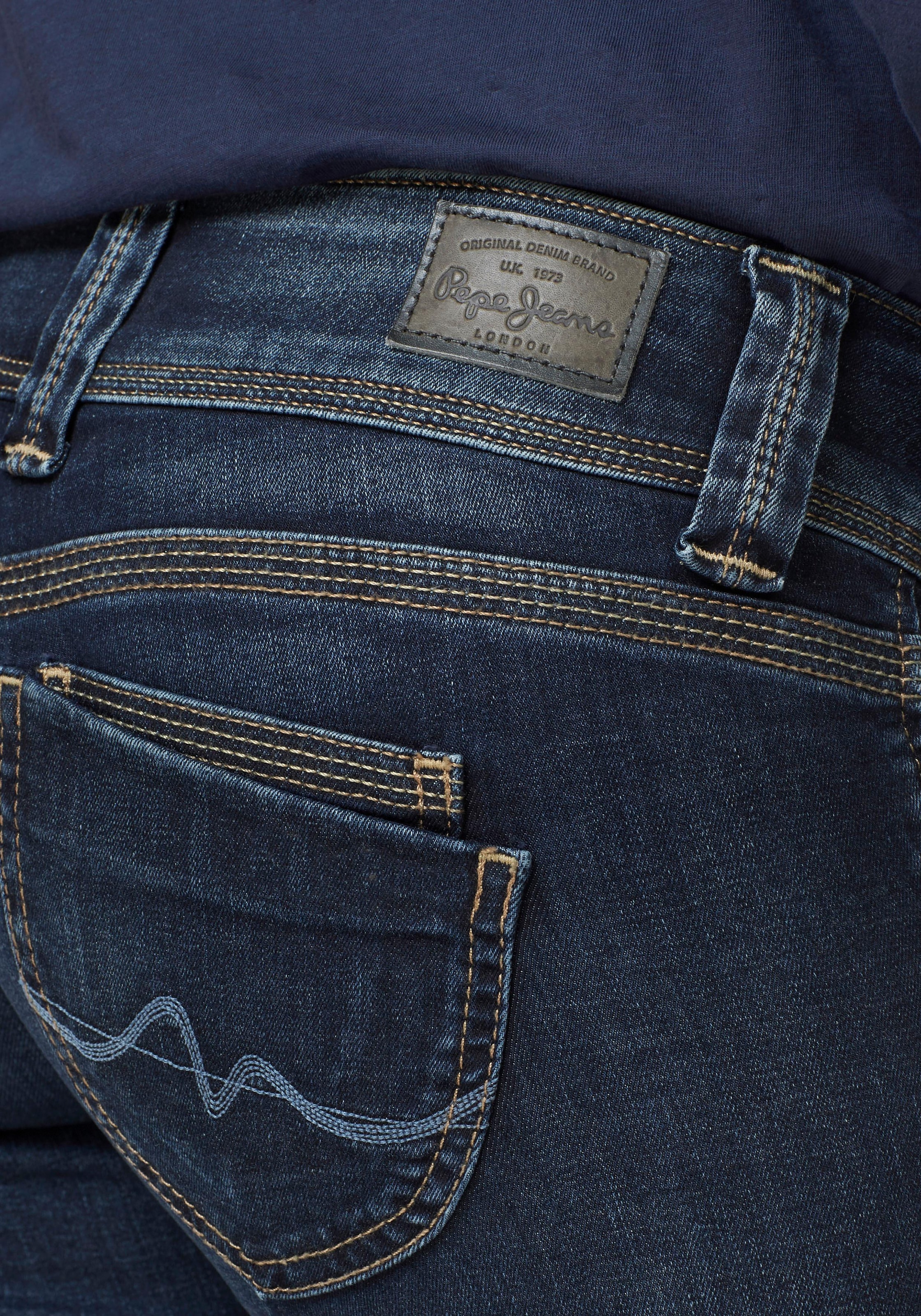 Pepe Jeans Regular-fit-Jeans »VENUS«, mit Badge