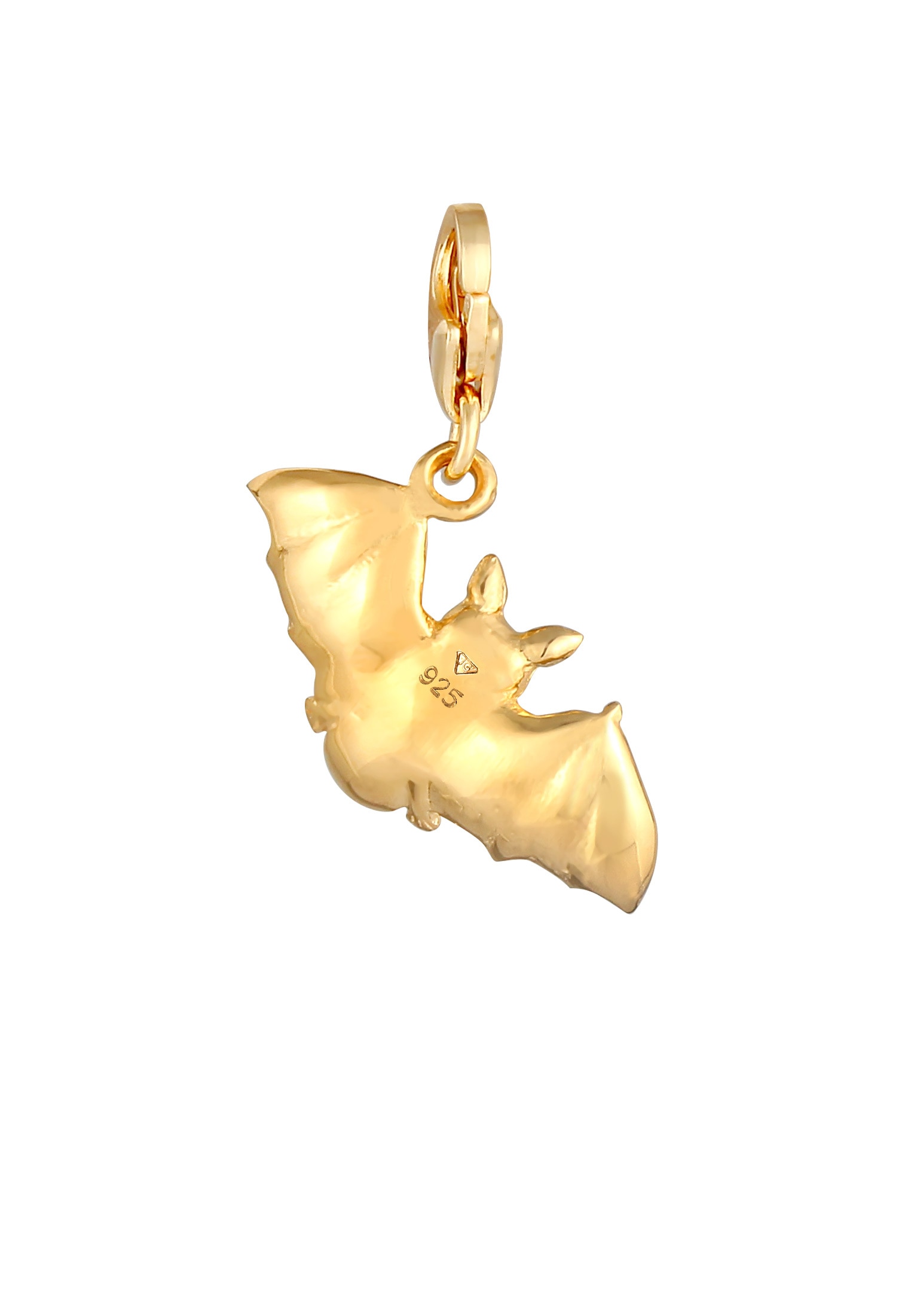 Nenalina Charm-Einhänger »Charm Anhänger Fledermaus Halloween 925 Silber«