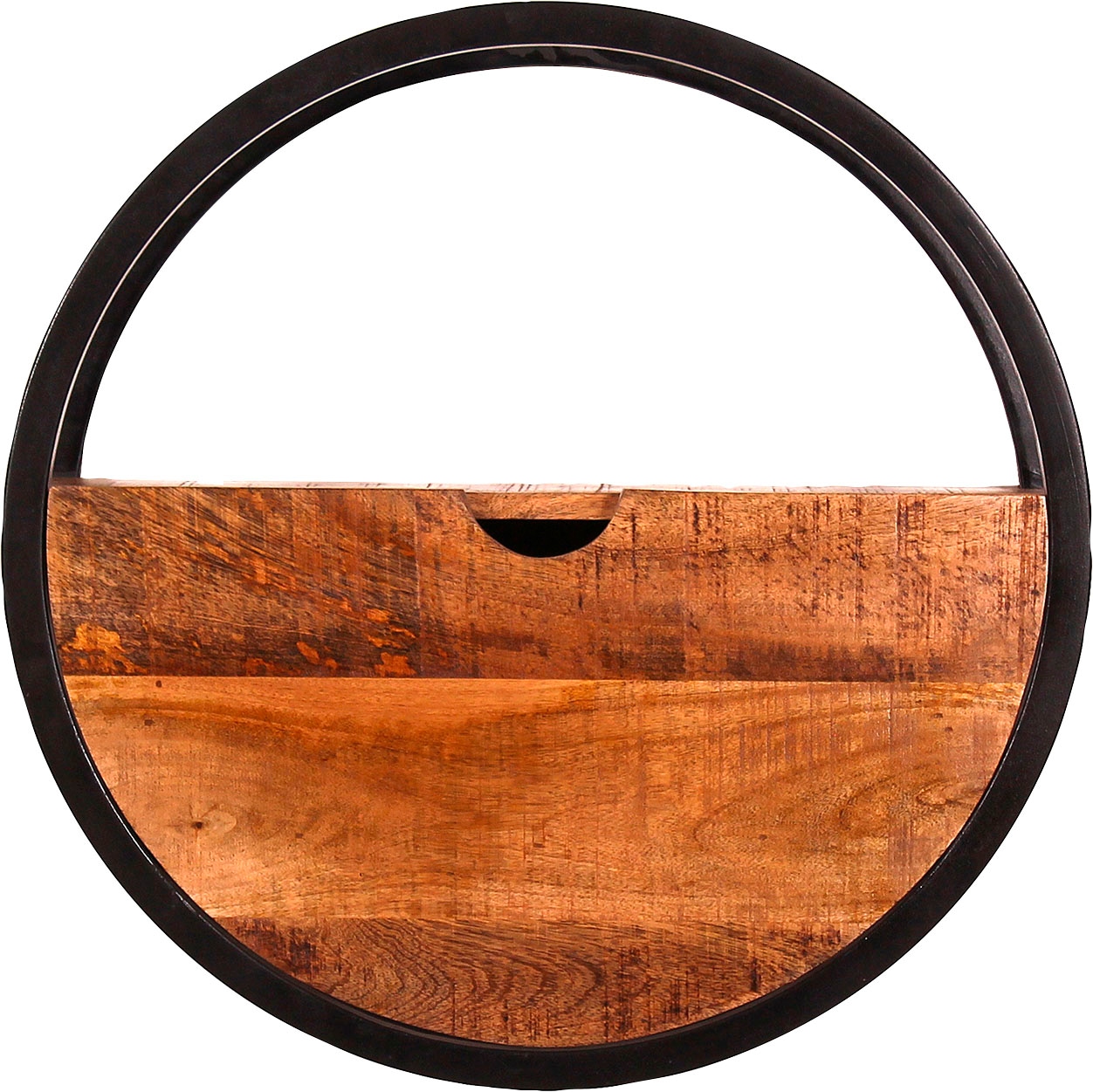 SIT Wandregal, Mit Schublade aus Mangoholz