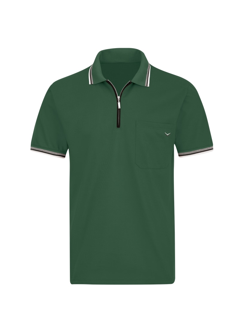 Trigema Poloshirt »TRIGEMA Poloshirt mit Reißverschluss«, (1 tlg.)