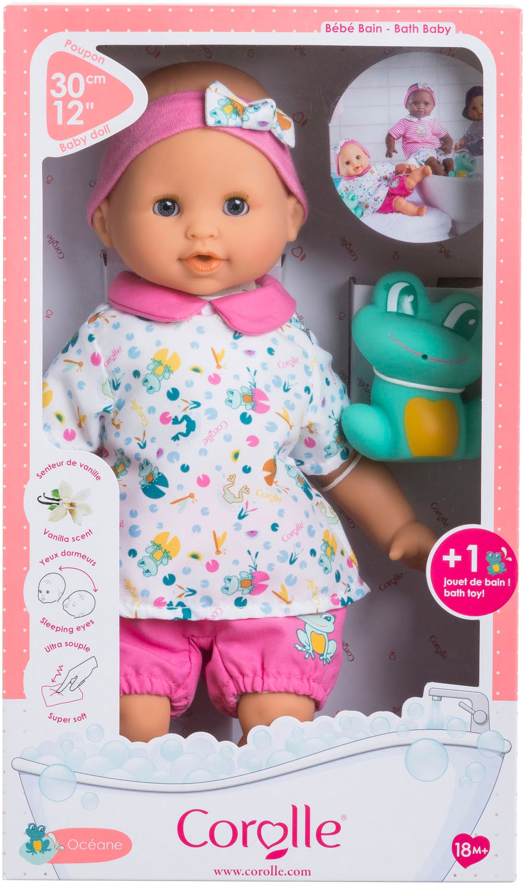 Corolle® Babypuppe »Mon Premier Poupon Badebaby Oceane«, mit Vanilleduft