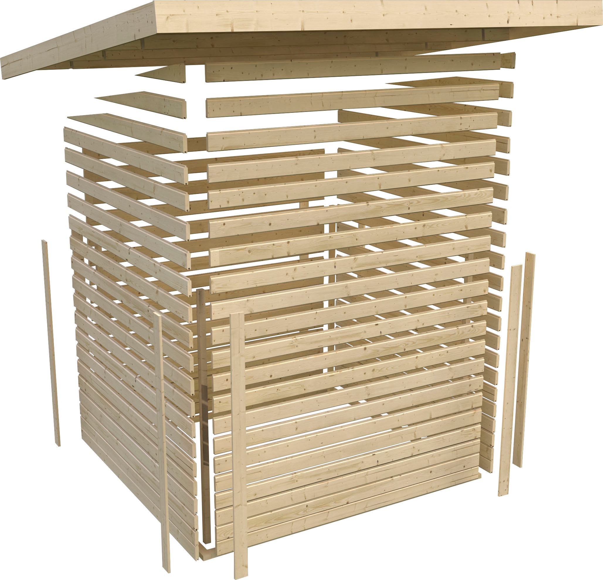 KONIFERA Saunahaus »Maiko 5 SET B« Ofen 9 KW externe Strg easy