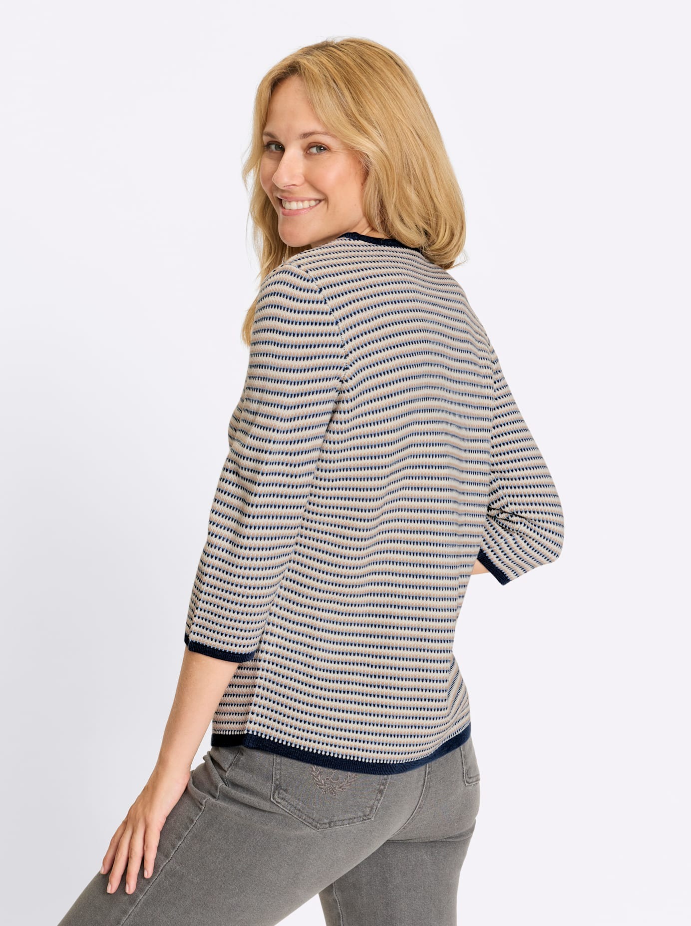 Classic Basics 3/4 Arm-Pullover »Pullover«