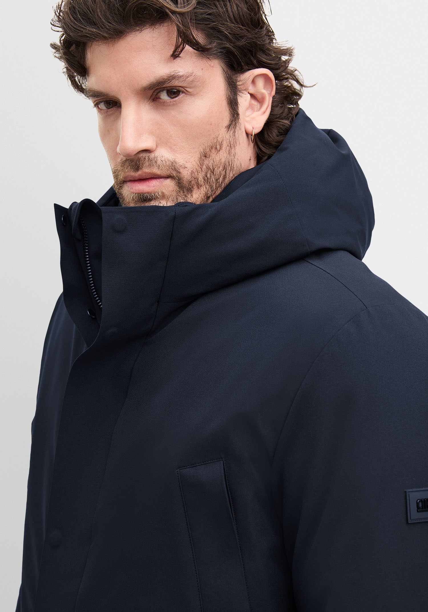 Cinque Wintermantel »CIRESISTOR« Kapuze, regular fit, wattiert