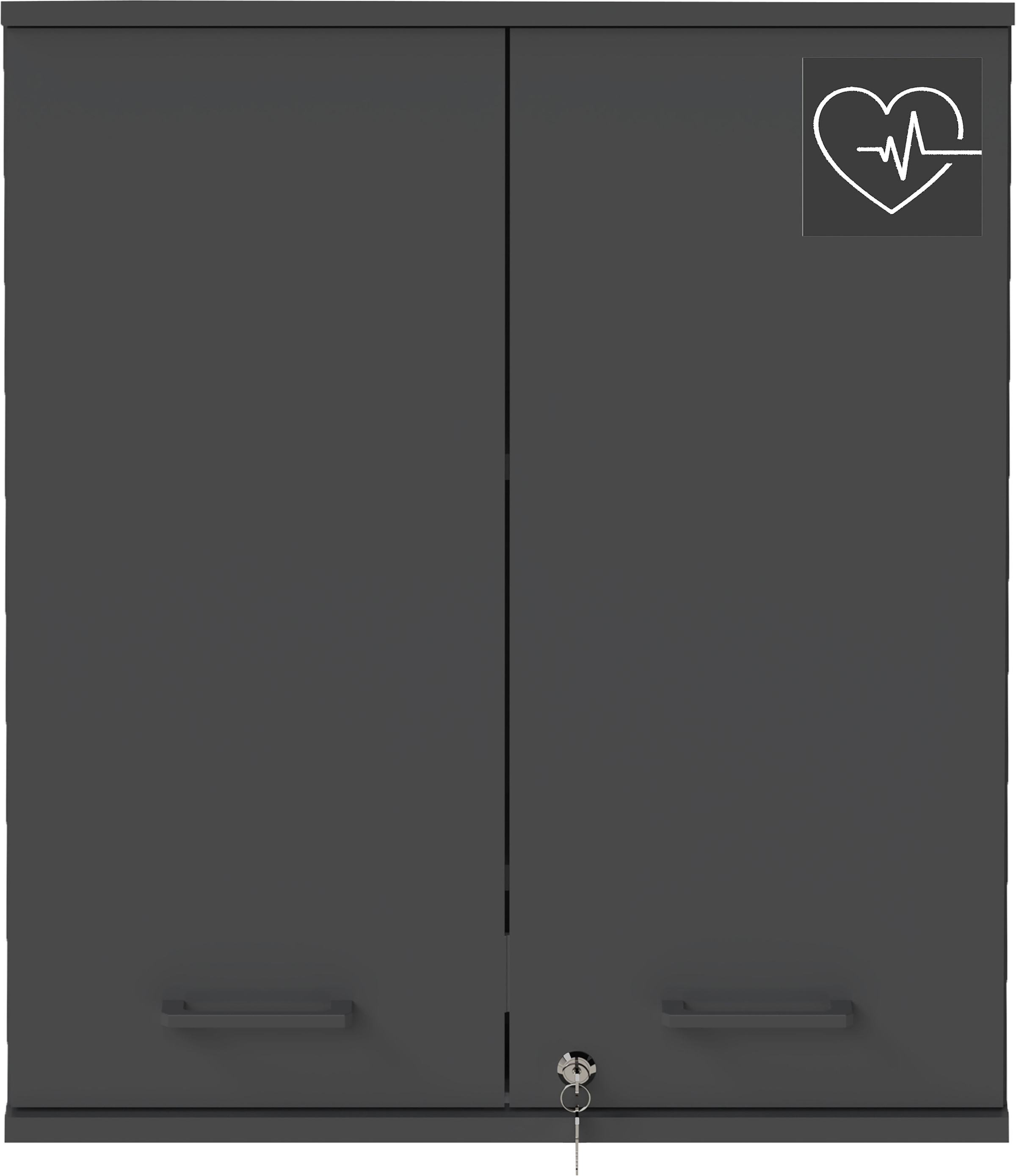 Schildmeyer Medizinschrank »Galeno, mit 3 verschiedenen Aufklebern, Breite 30 cm, Made in Germany« 1 Stk. tlg. Auswahl aus 3 verschiedenen Aufklebern zum Anbringen, Made in Germany