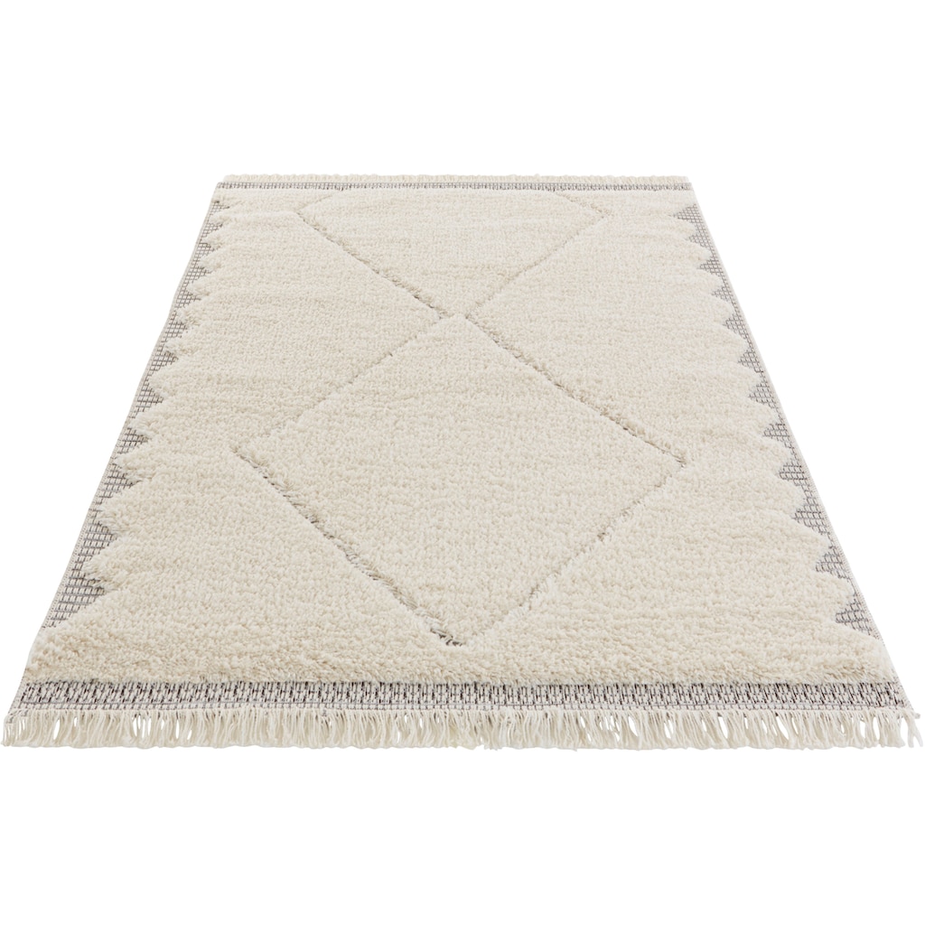 HANSE Home Hochflor-Teppich »Ciret«, rechteckig